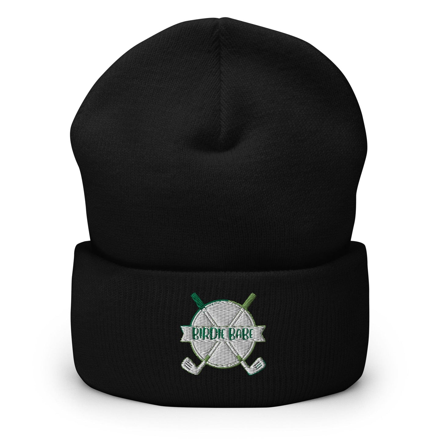 Funny Golfer Gifts Beanie Black Birdie Babe Beanie