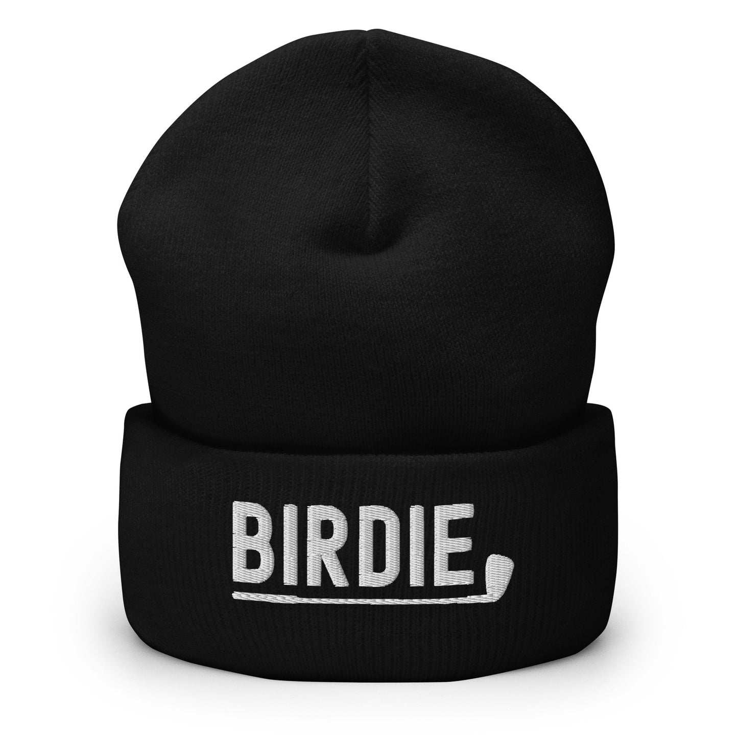 Funny Golfer Gifts Beanie Black Birdie Hat Beanie