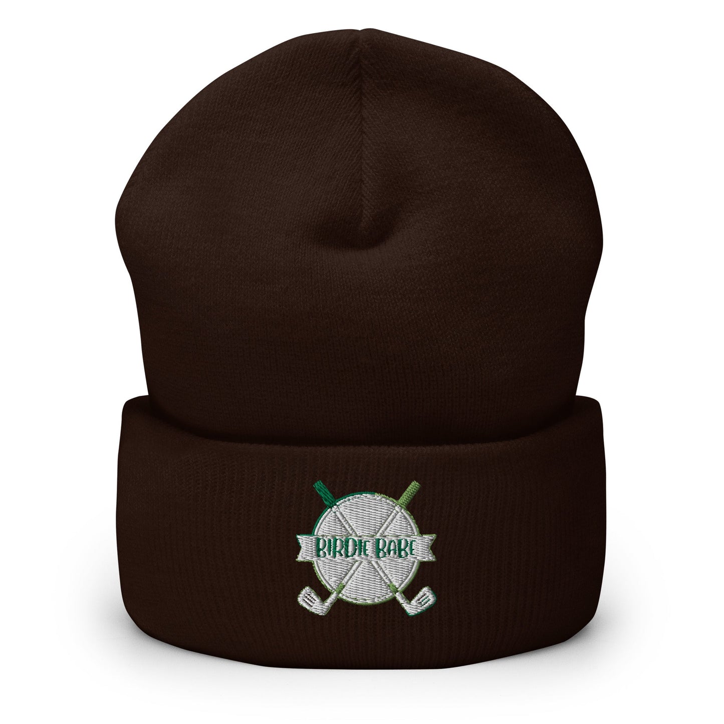 Funny Golfer Gifts Beanie Brown Birdie Babe Beanie