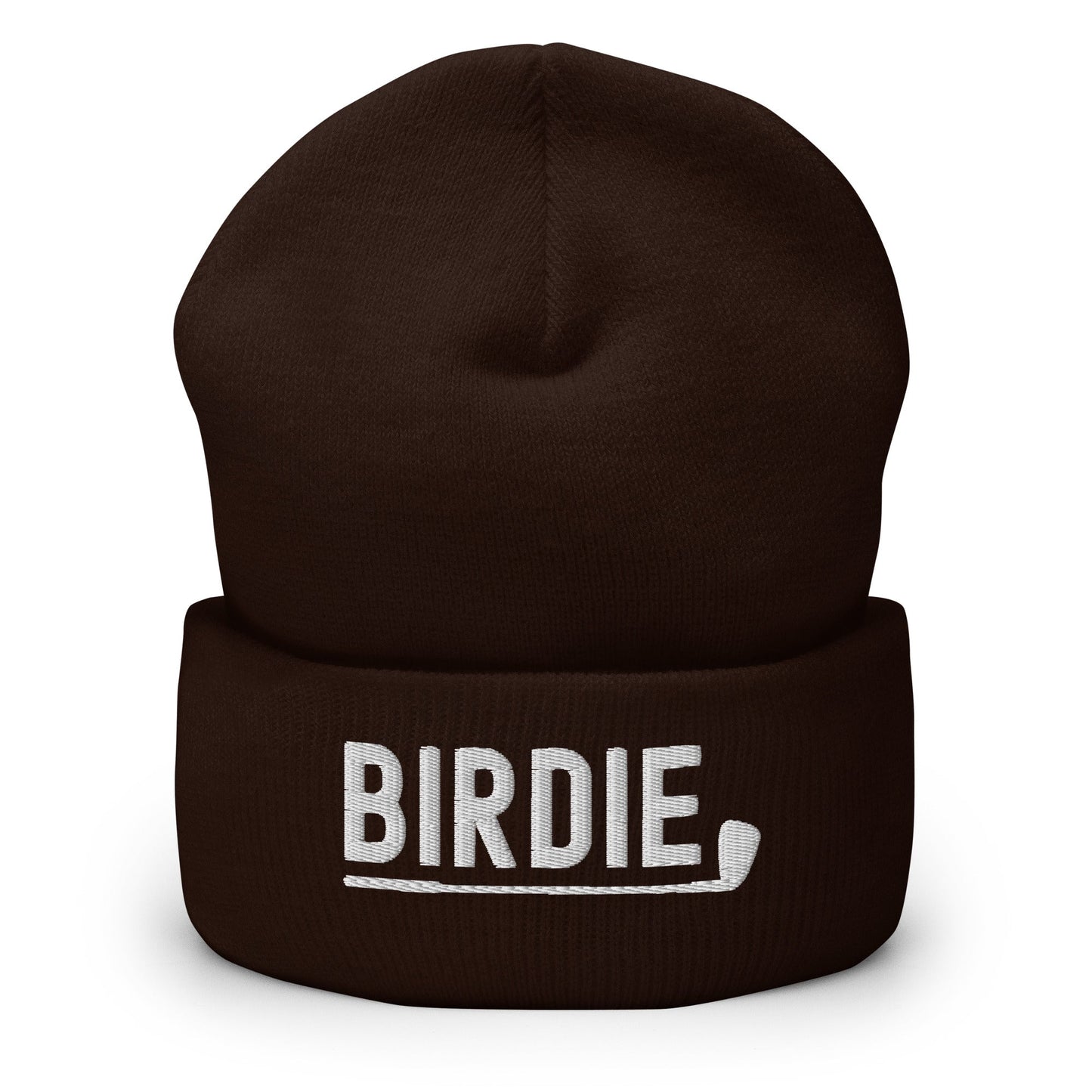 Funny Golfer Gifts Beanie Brown Birdie Hat Beanie