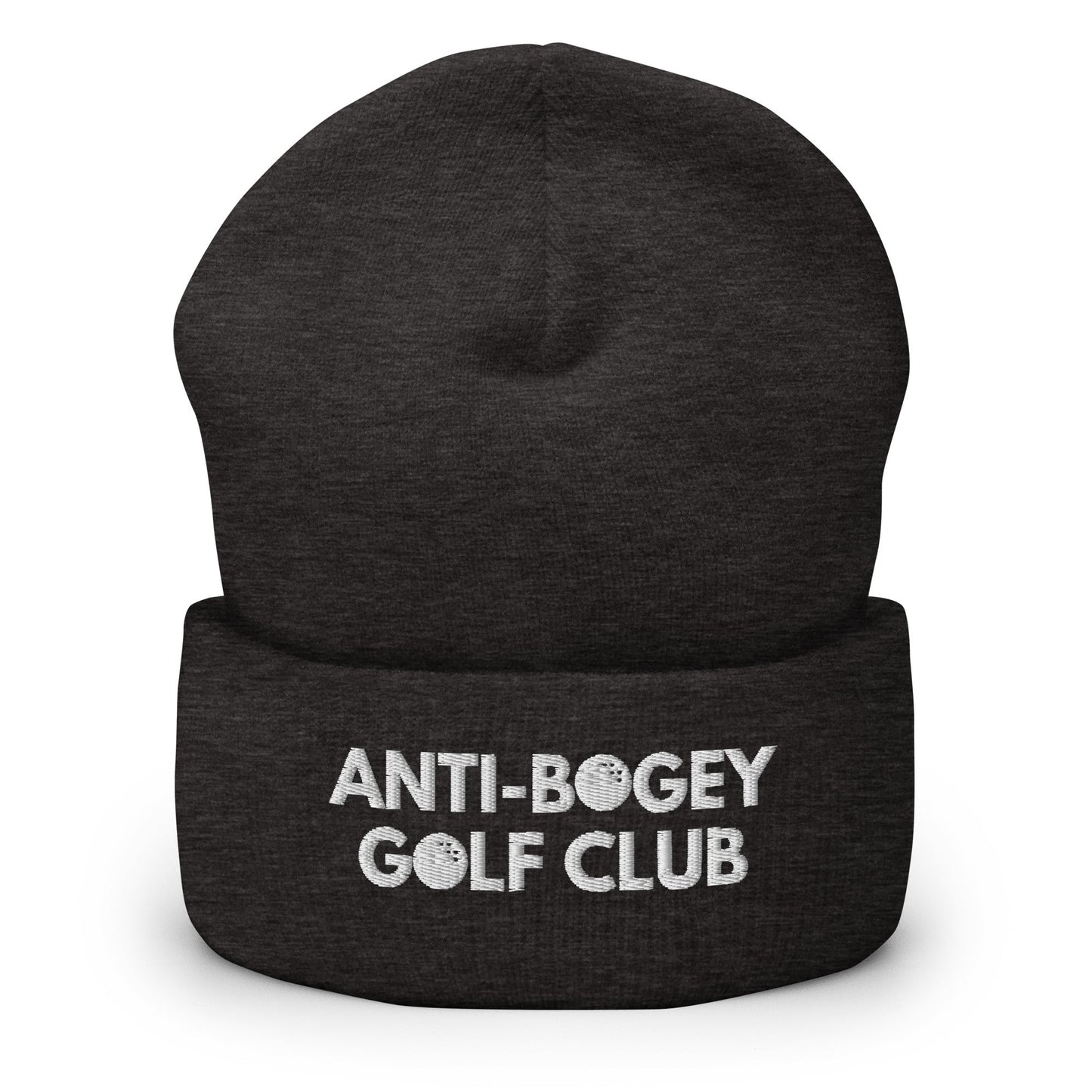 Funny Golfer Gifts Beanie Dark Grey Anti-Bogey Golf Club Hat Beanie