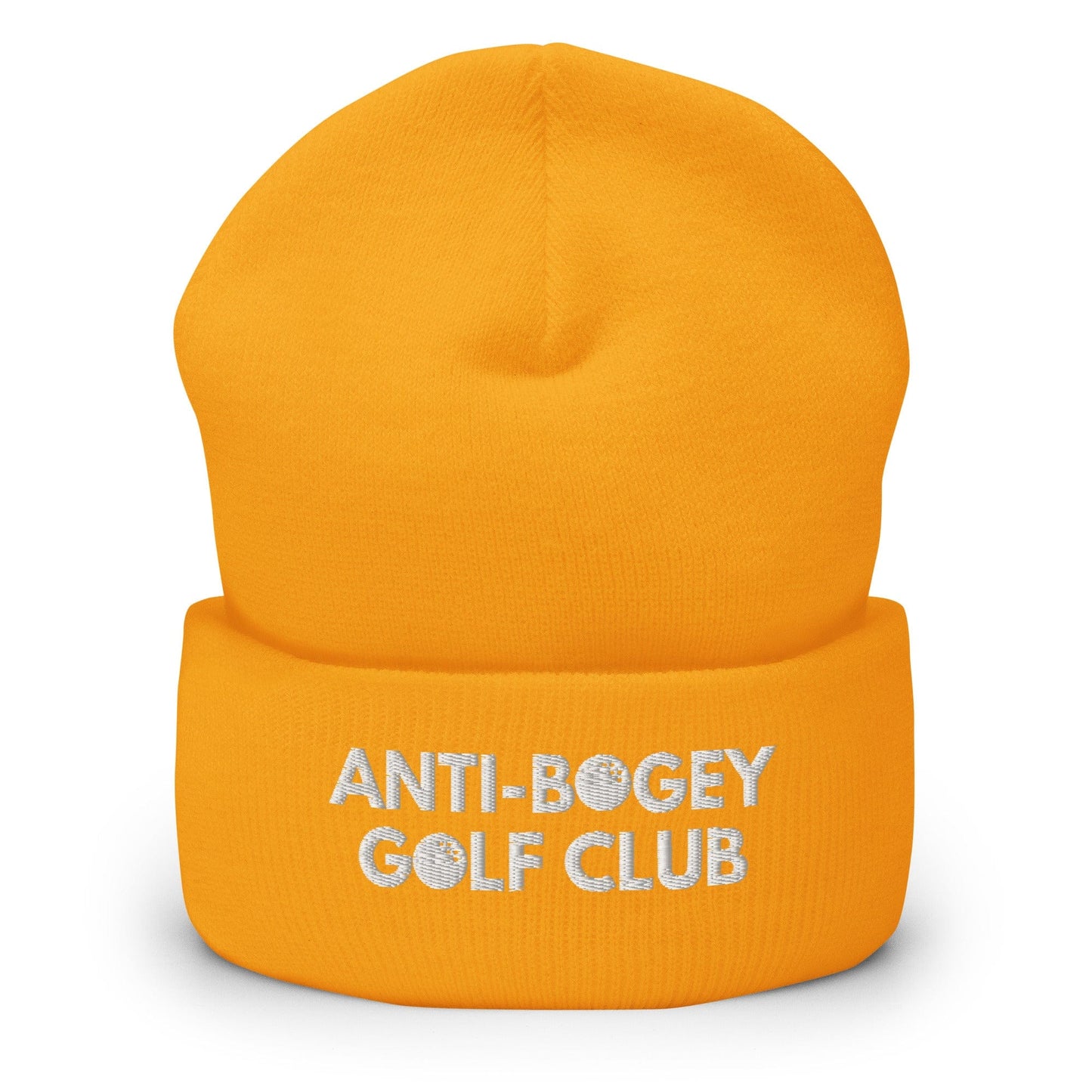 Funny Golfer Gifts Beanie Gold Anti-Bogey Golf Club Hat Beanie