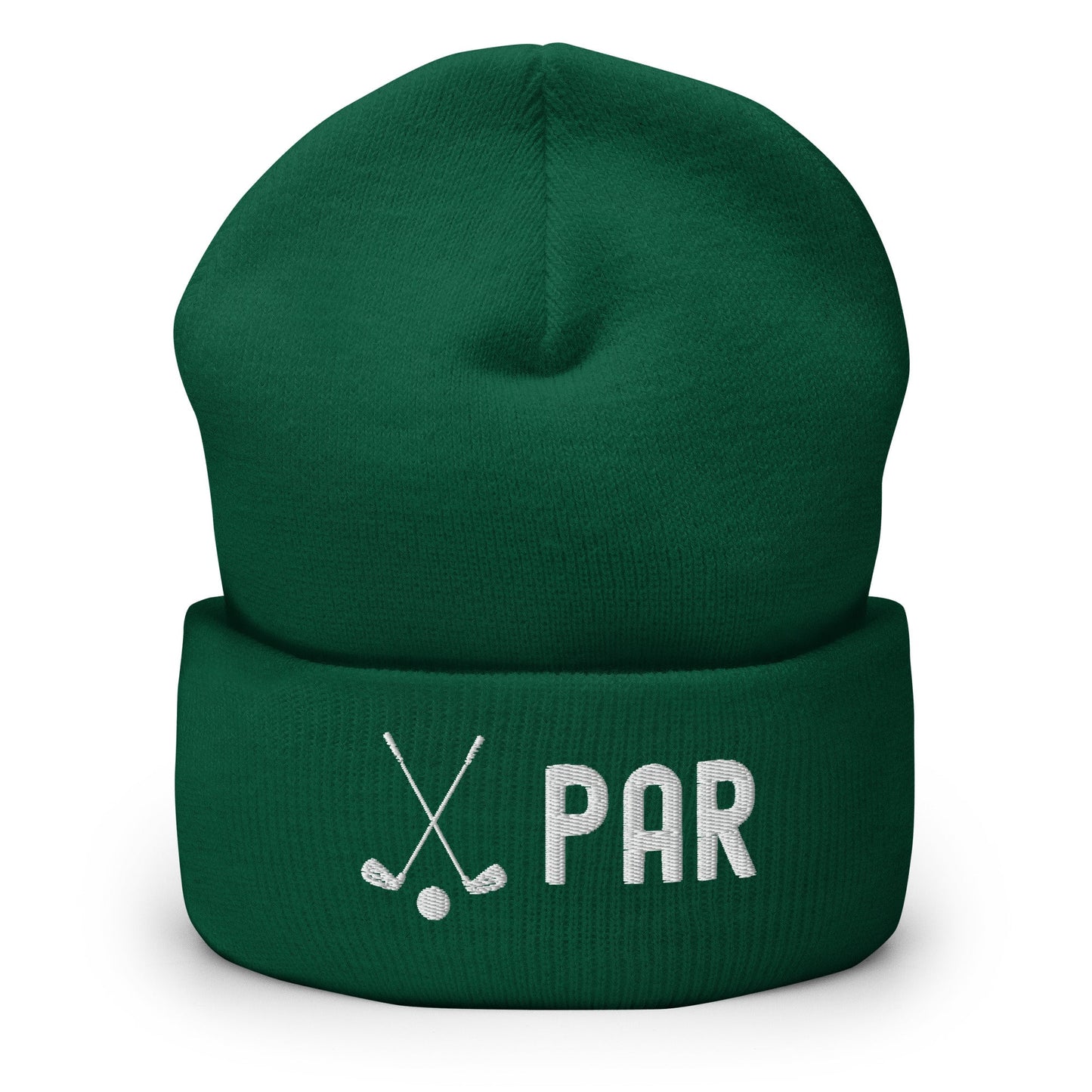 Funny Golfer Gifts Beanie Spruce Par Golf Club Golfball Beanie