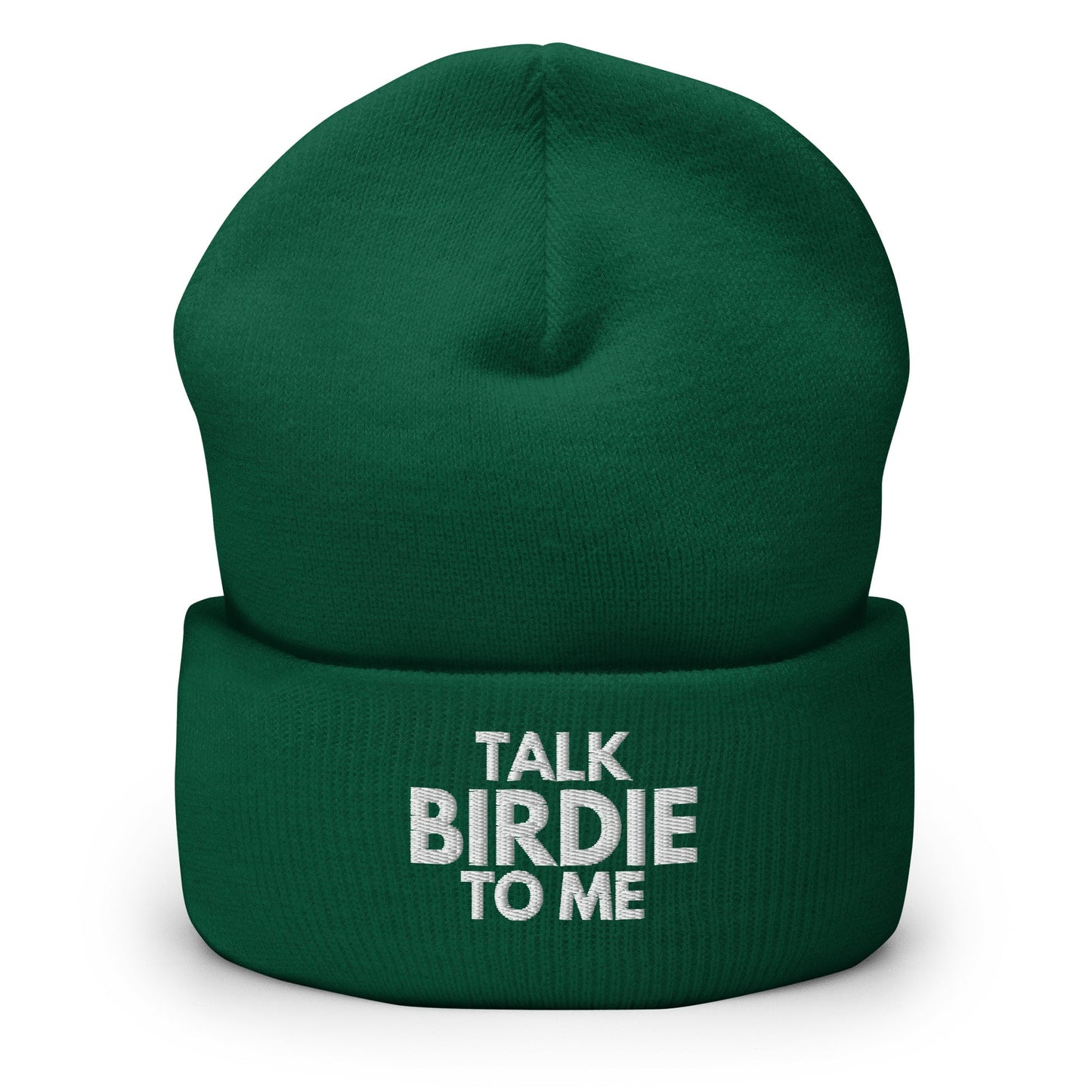 Funny Golfer Gifts Beanie Spruce Talk Birdie To Me Hat Beanie