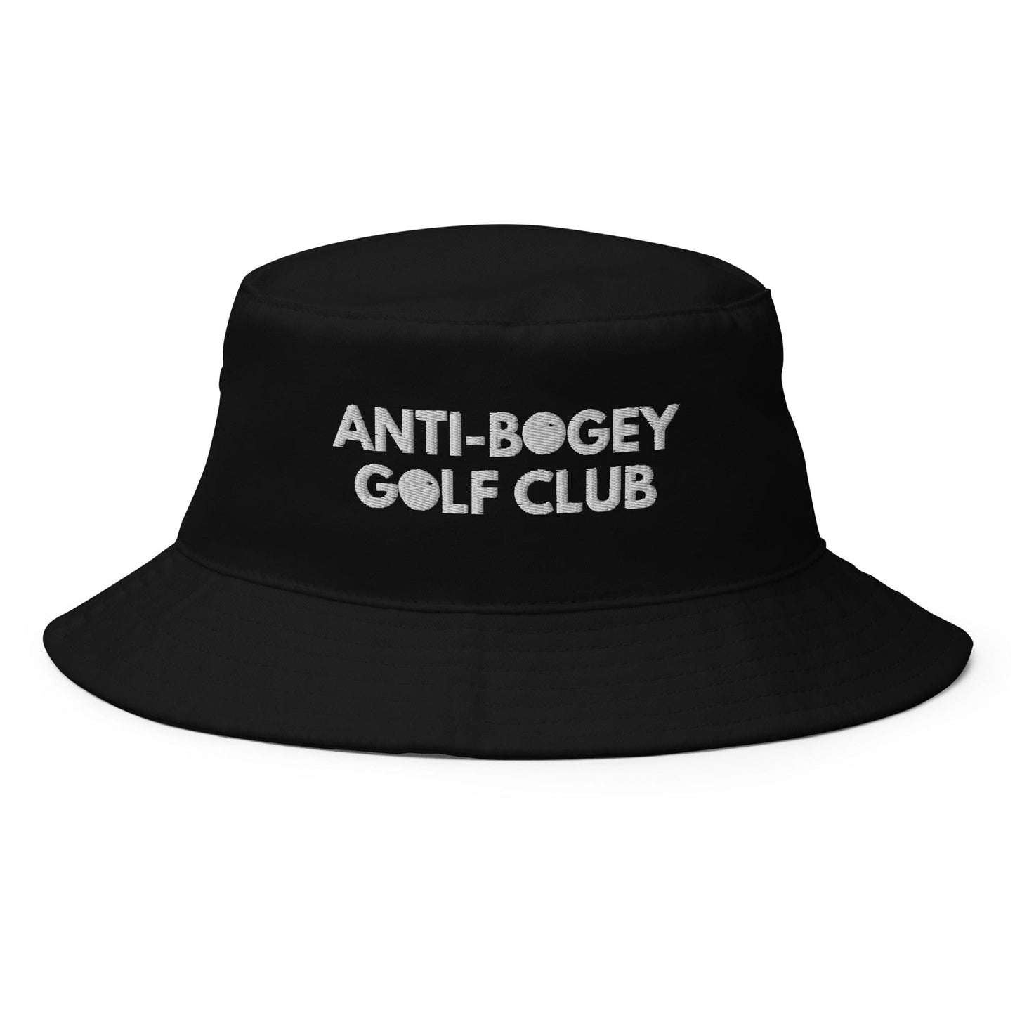 Funny Golfer Gifts Bucket Hat Black Anti-Bogey Golf Club Hat Bucket Hat