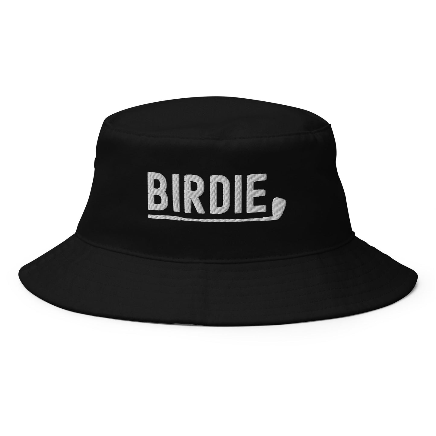 Funny Golfer Gifts Bucket Hat Black Birdie Hat Bucket Hat
