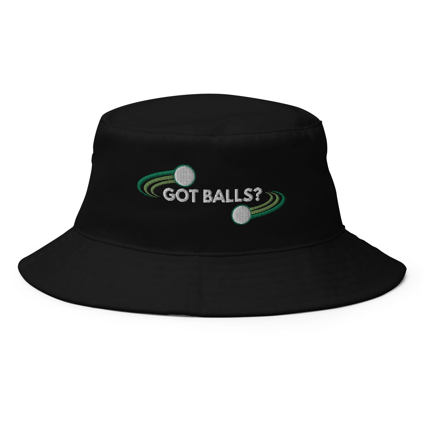 Funny Golfer Gifts Bucket Hat Black Got Balls Bucket Hat