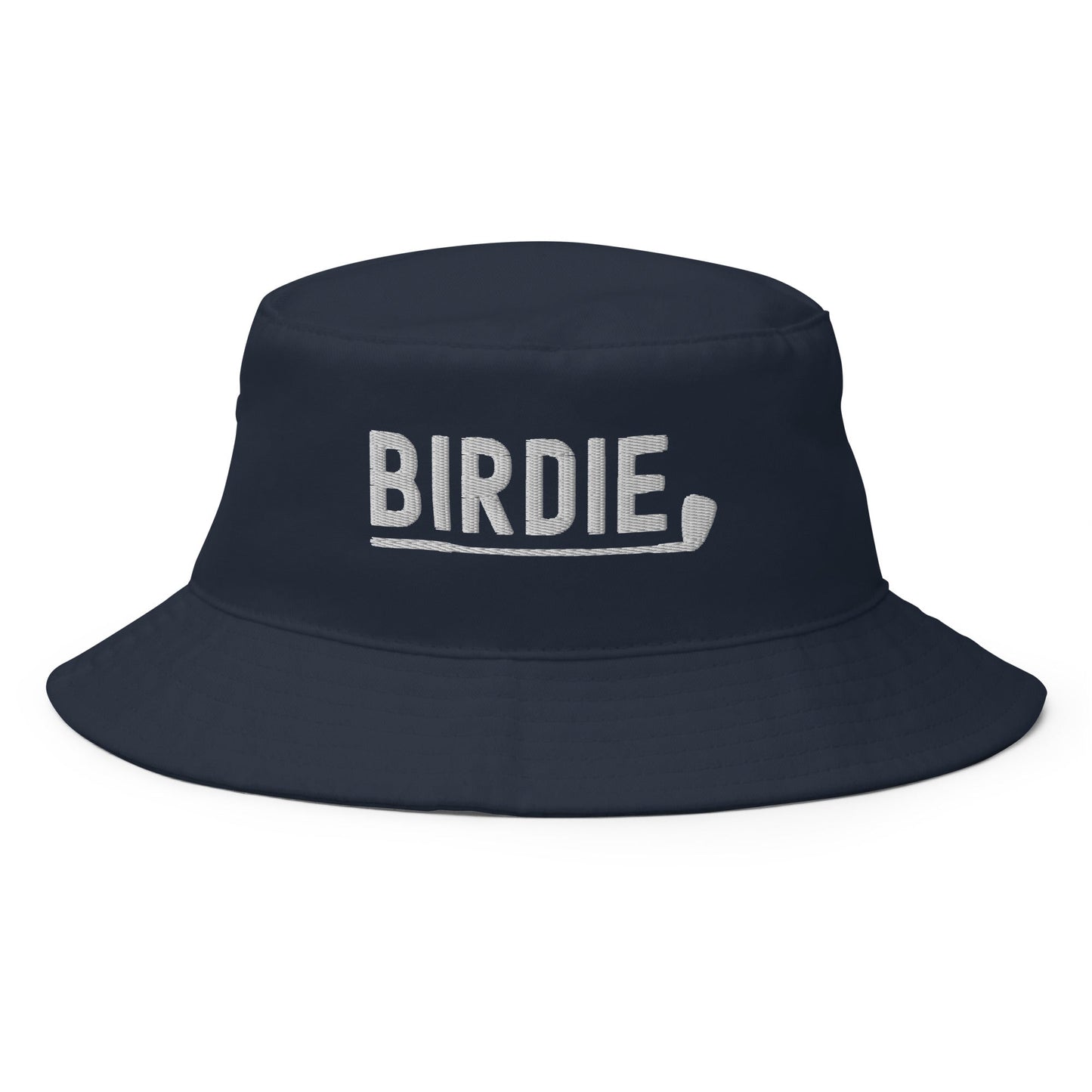 Funny Golfer Gifts Bucket Hat Navy Birdie Hat Bucket Hat
