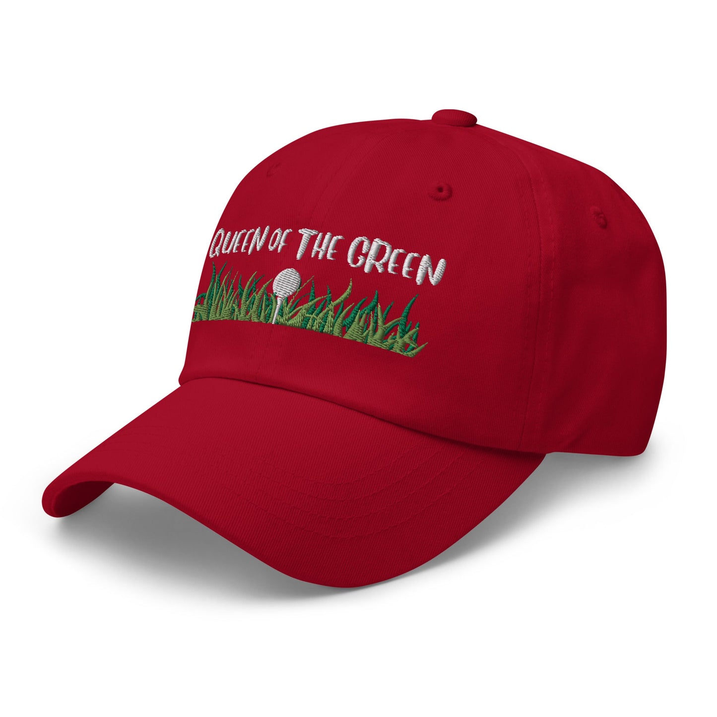 Funny Golfer Gifts Dad Cap Queen Of The Green Cap