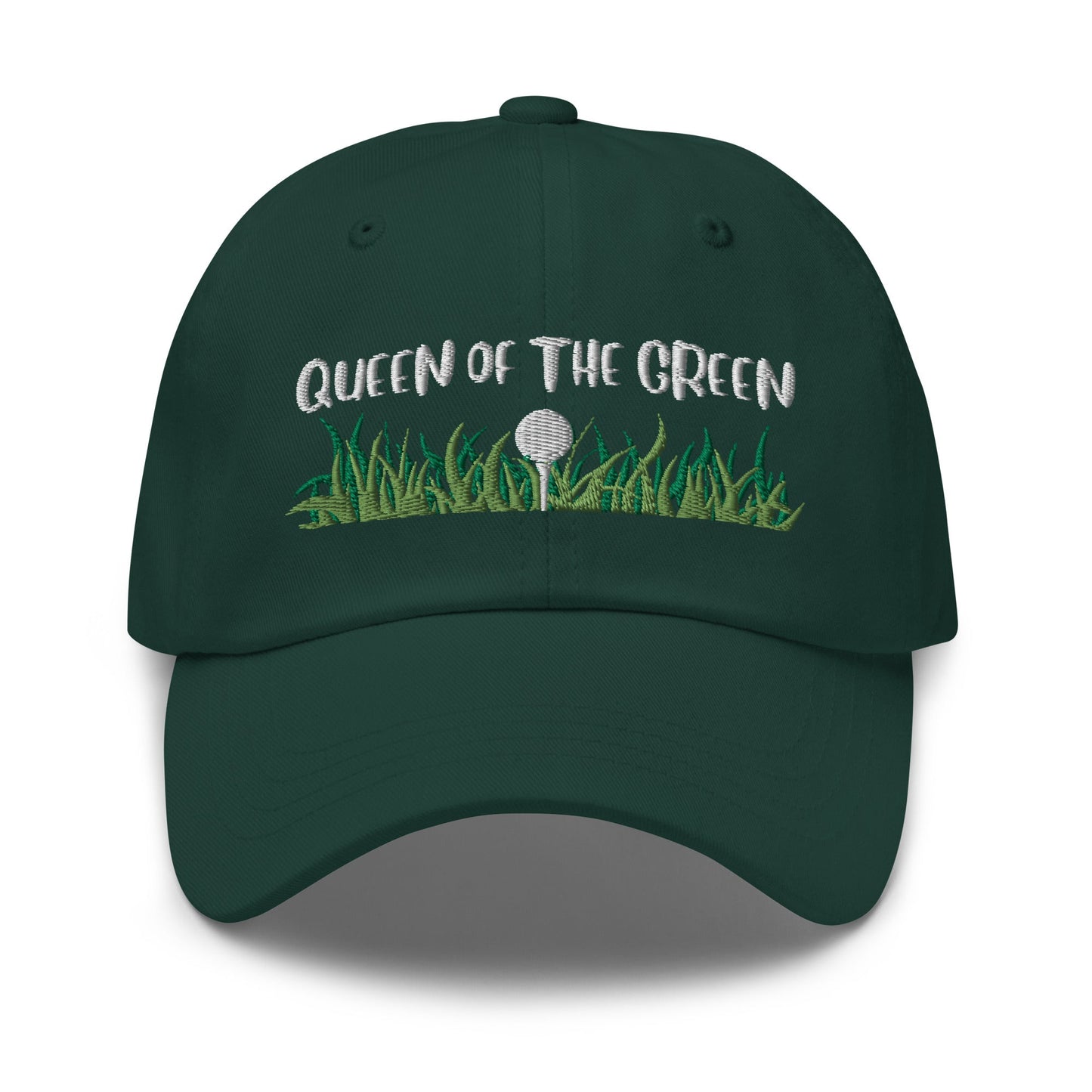 Funny Golfer Gifts Dad Cap Queen Of The Green Cap