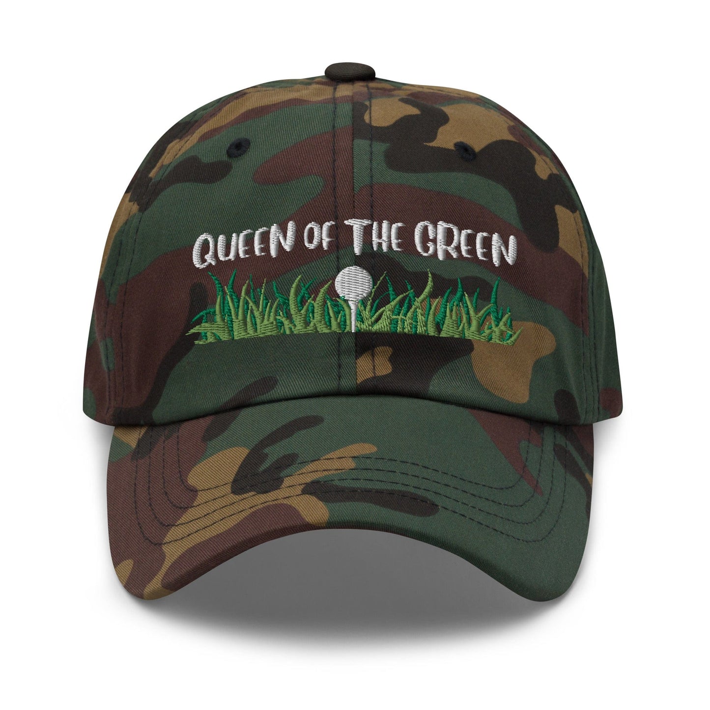 Funny Golfer Gifts Dad Cap Queen Of The Green Cap