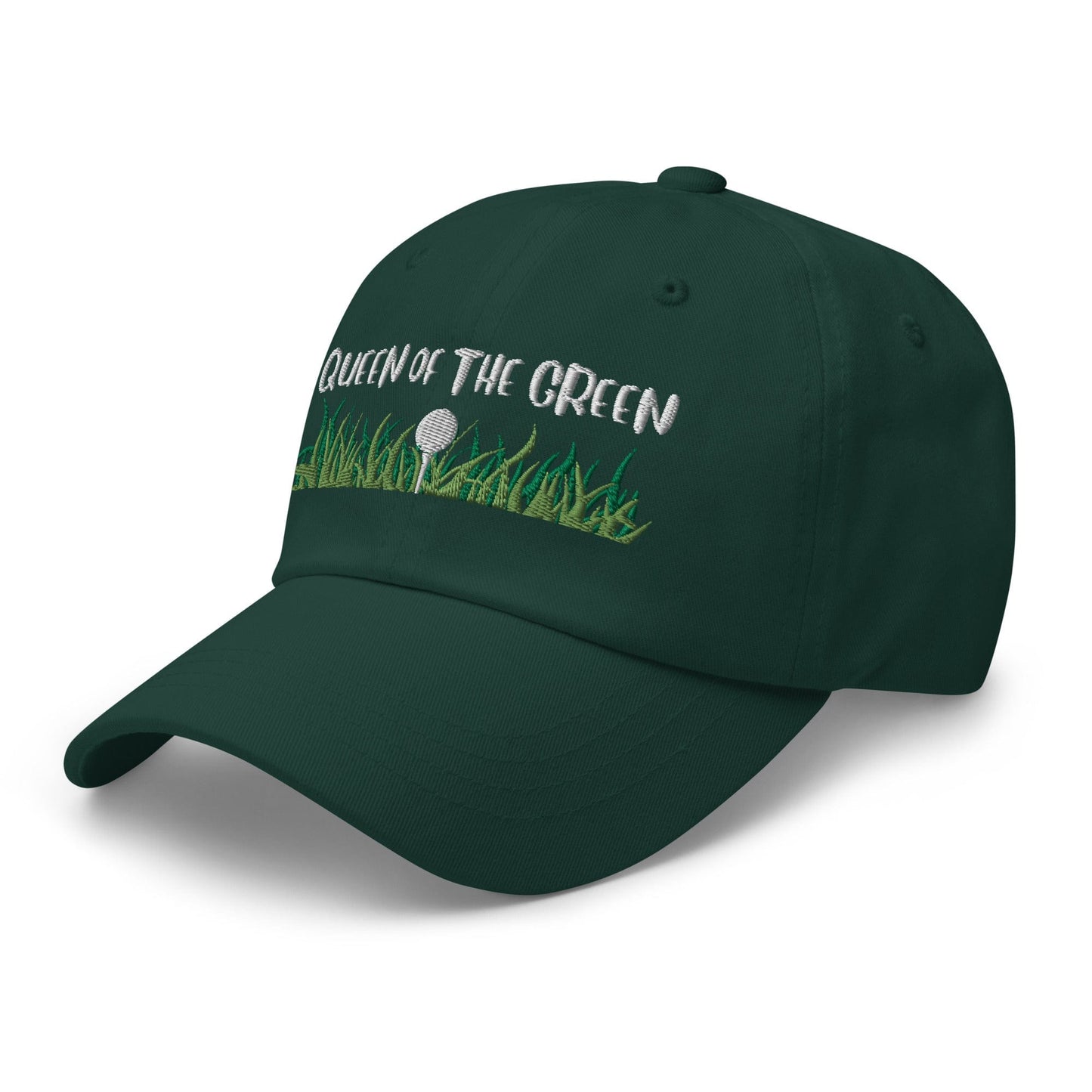 Funny Golfer Gifts Dad Cap Queen Of The Green Cap