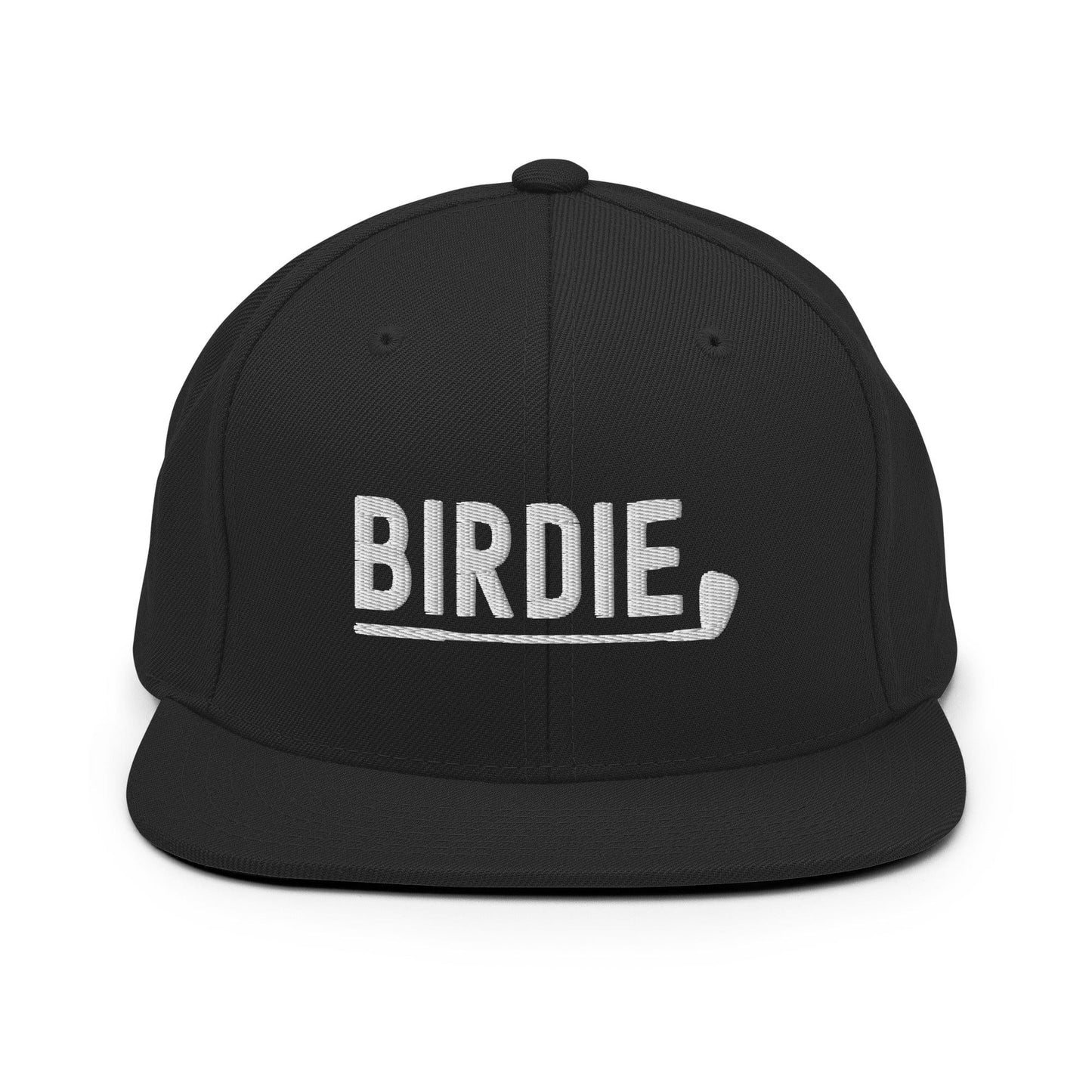 Funny Golfer Gifts Snapback Hat Black Birdie Hat Snapback Hat
