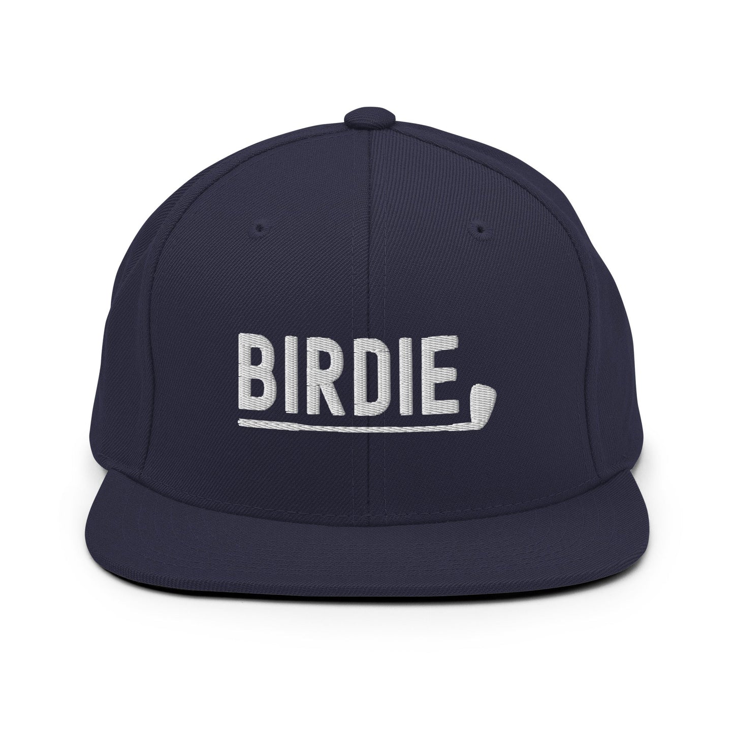 Funny Golfer Gifts Snapback Hat Navy Birdie Hat Snapback Hat