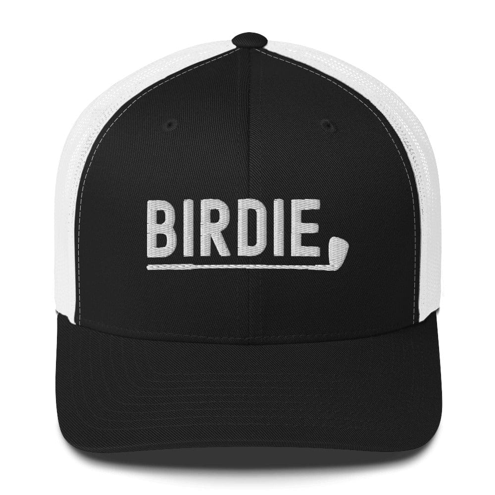Funny Golfer Gifts Trucker Hat Black/ White Birdie Hat Trucker Hat