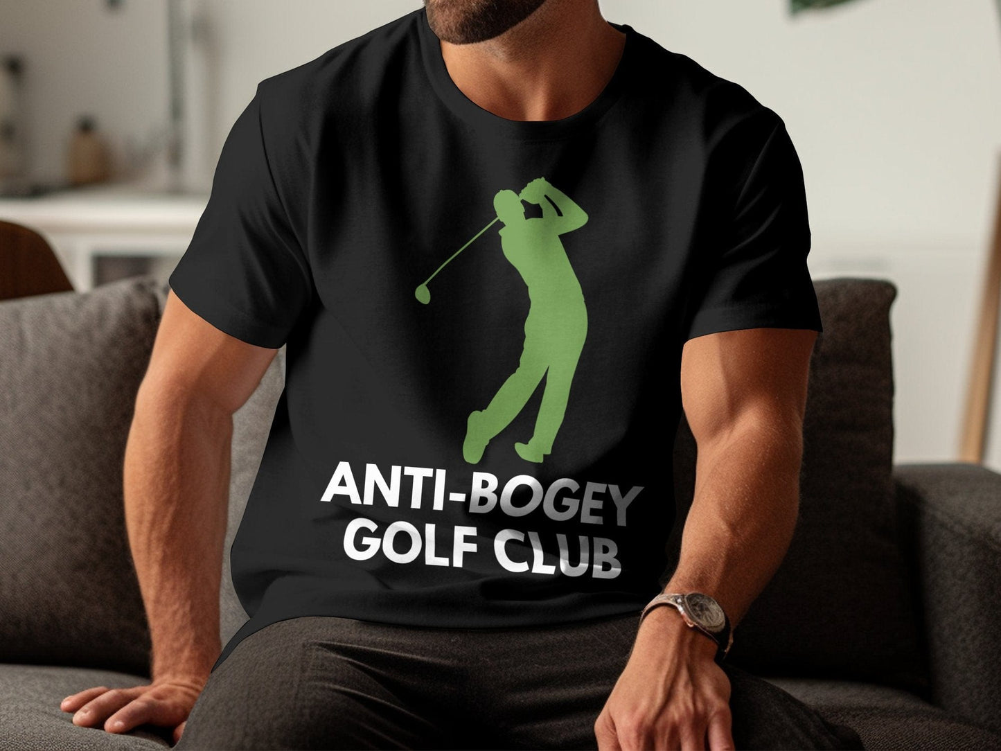 Funny Golfer Gifts TShirt Anti-Bogey Golf Club Golf T-Shirt