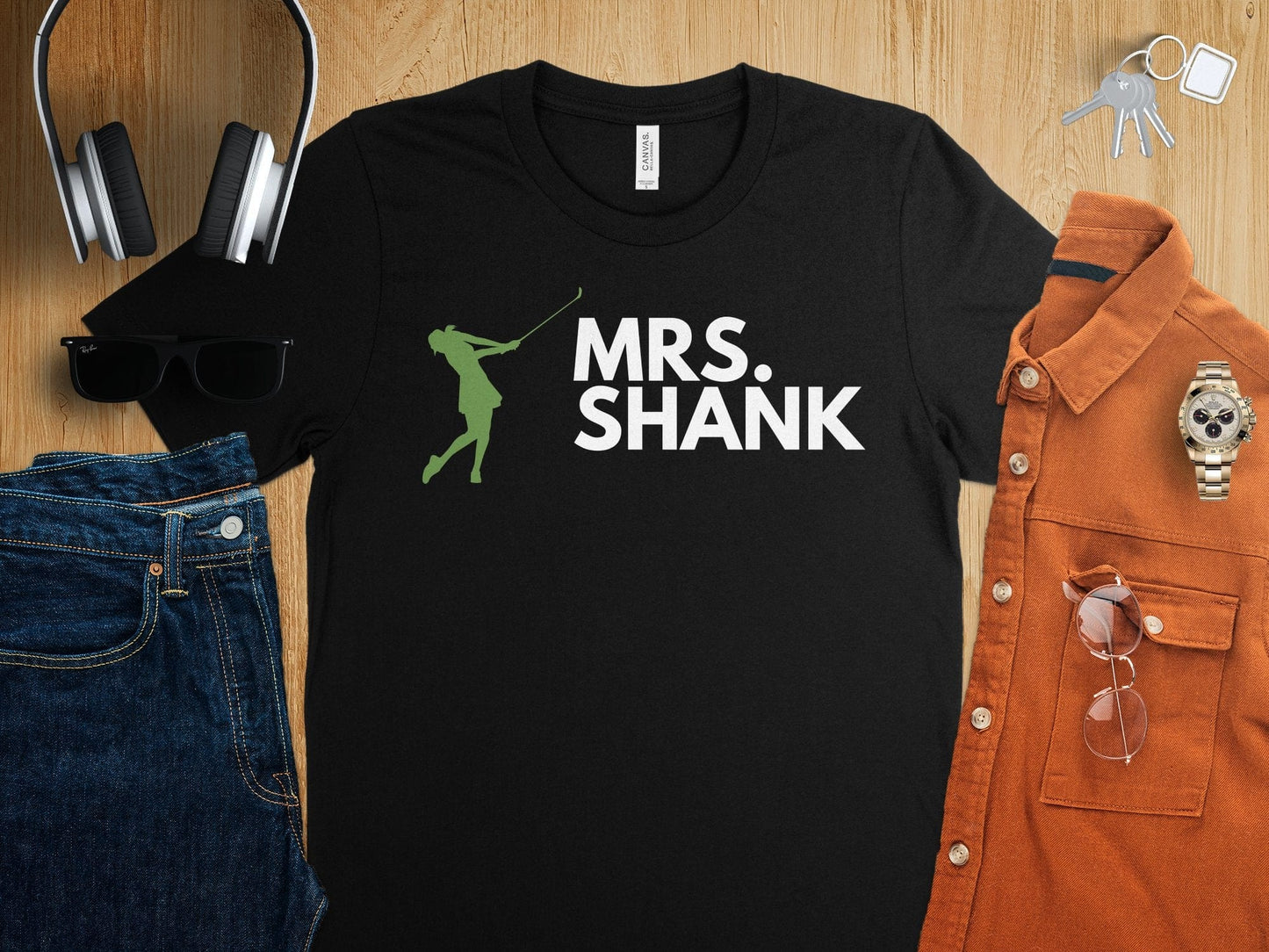 Funny Golfer Gifts TShirt Mrs Shank Golf T-Shirt