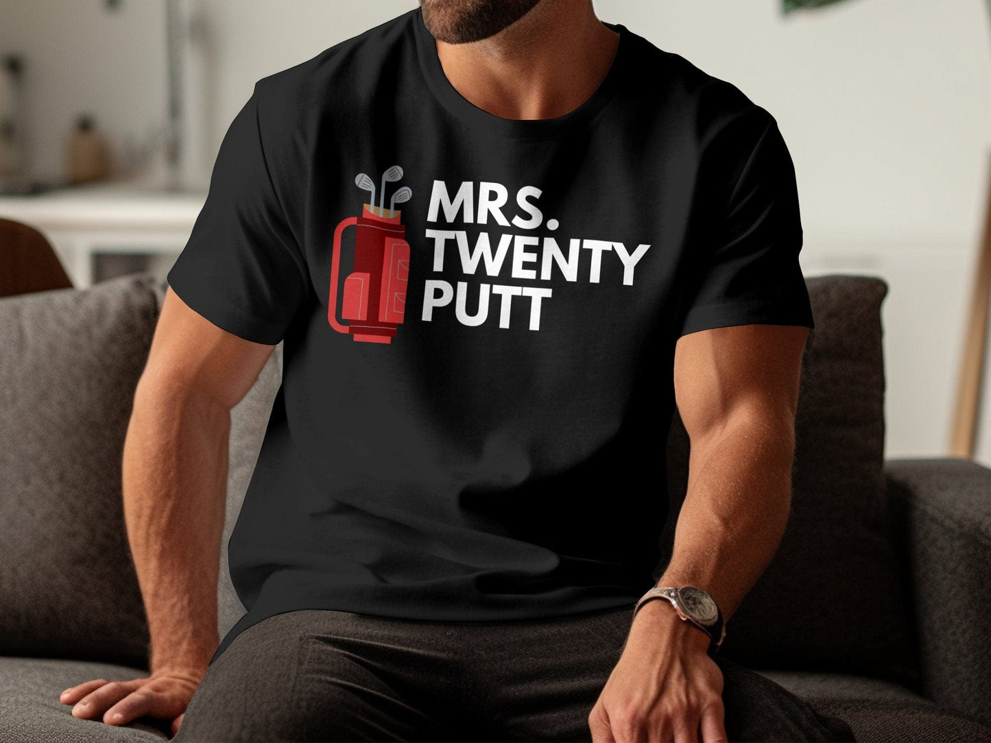 Funny Golfer Gifts TShirt Mrs Twenty Putt Golf T-Shirt