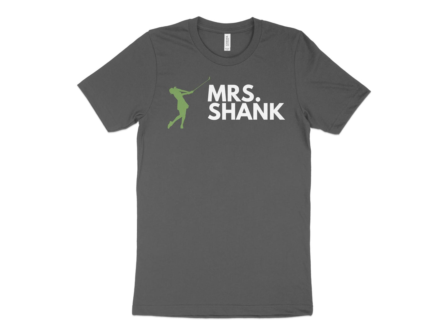 Funny Golfer Gifts TShirt XS / Asphalt Mrs Shank Golf T-Shirt