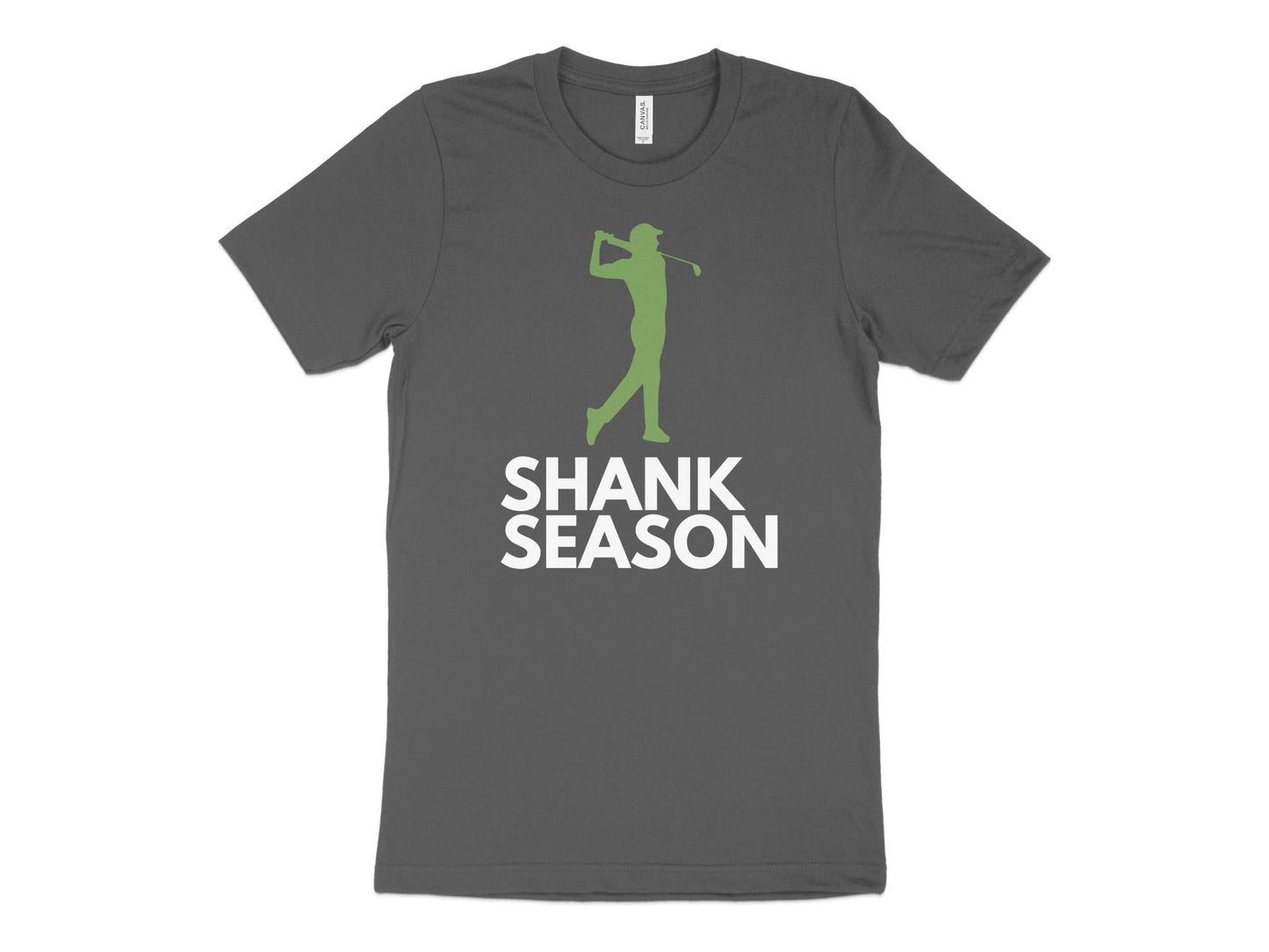Funny Golfer Gifts TShirt XS / Asphalt Shank Season Golf T-Shirt
