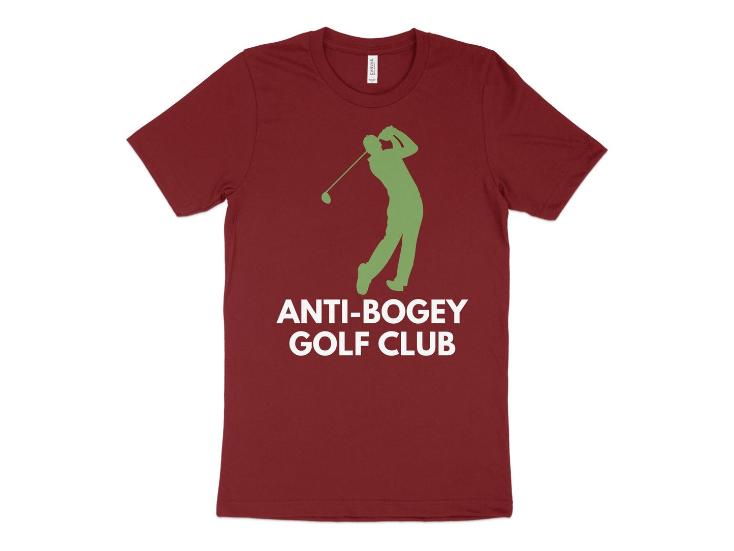 Funny Golfer Gifts TShirt XS / Cardinal Anti-Bogey Golf Club Golf T-Shirt