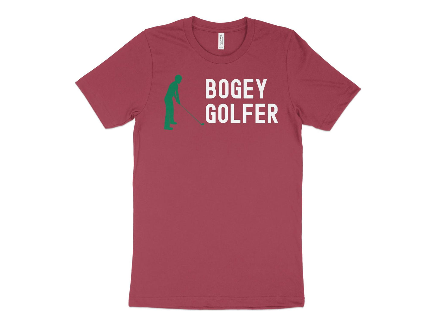 Funny Golfer Gifts TShirt XS / Heather Raspberry Bogey Golfer Golf T-Shirt
