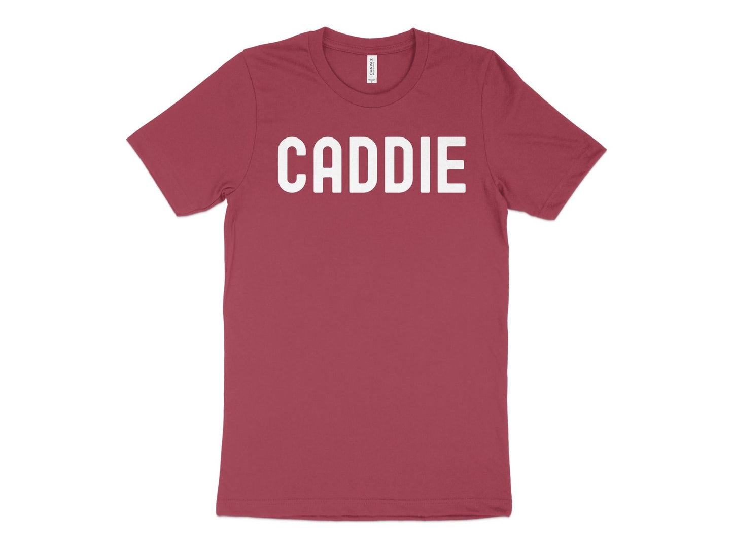 Funny Golfer Gifts TShirt XS / Heather Raspberry Caddie Golf T-Shirt