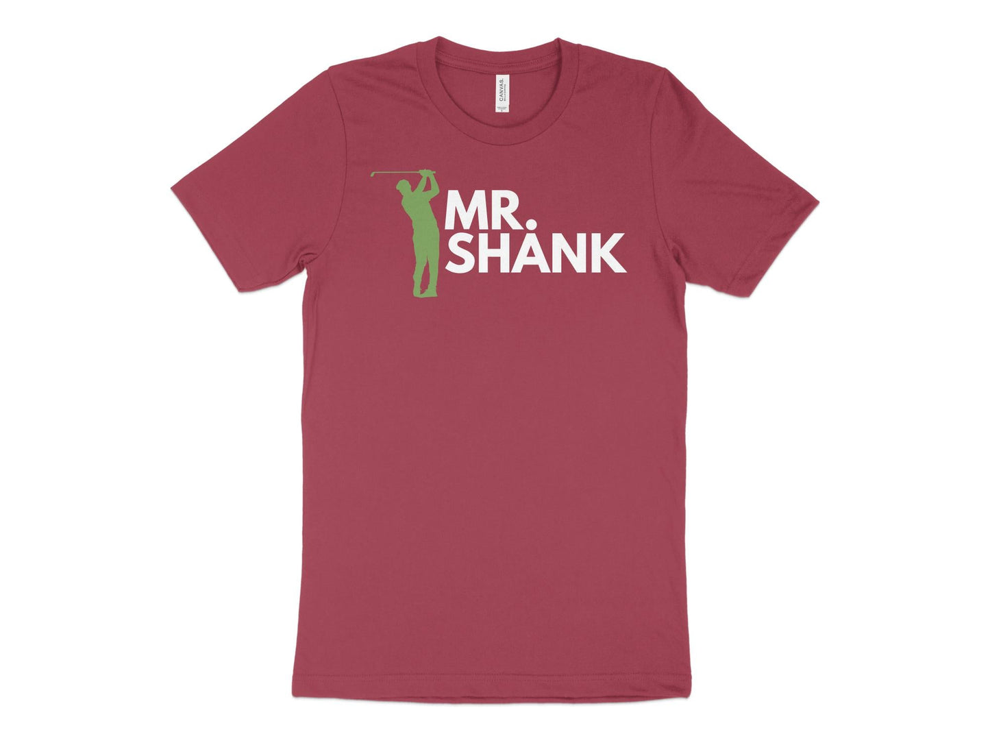 Funny Golfer Gifts TShirt XS / Heather Raspberry Mr Shank Golf T-Shirt