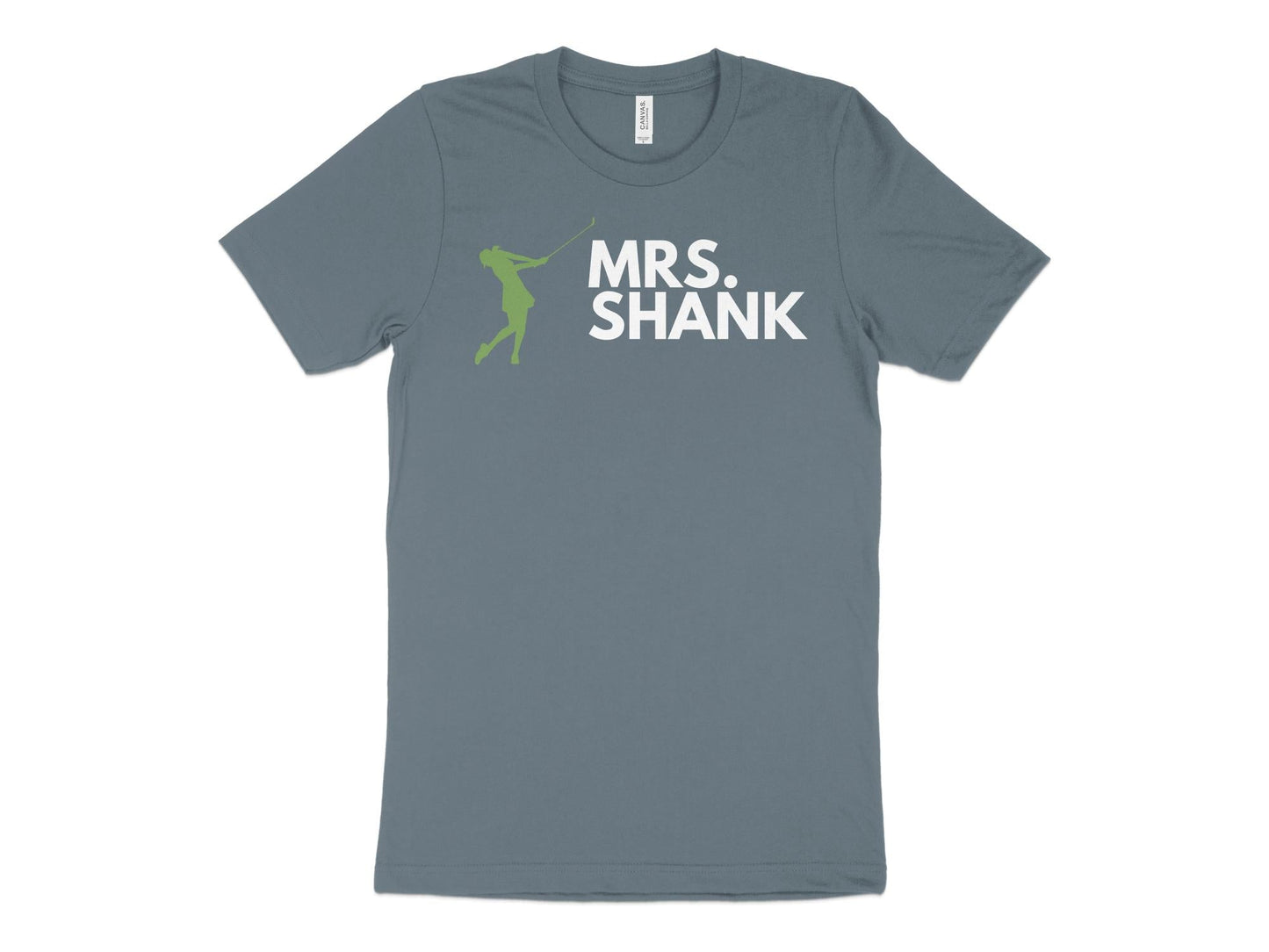 Funny Golfer Gifts TShirt XS / Heather Slate Mrs Shank Golf T-Shirt