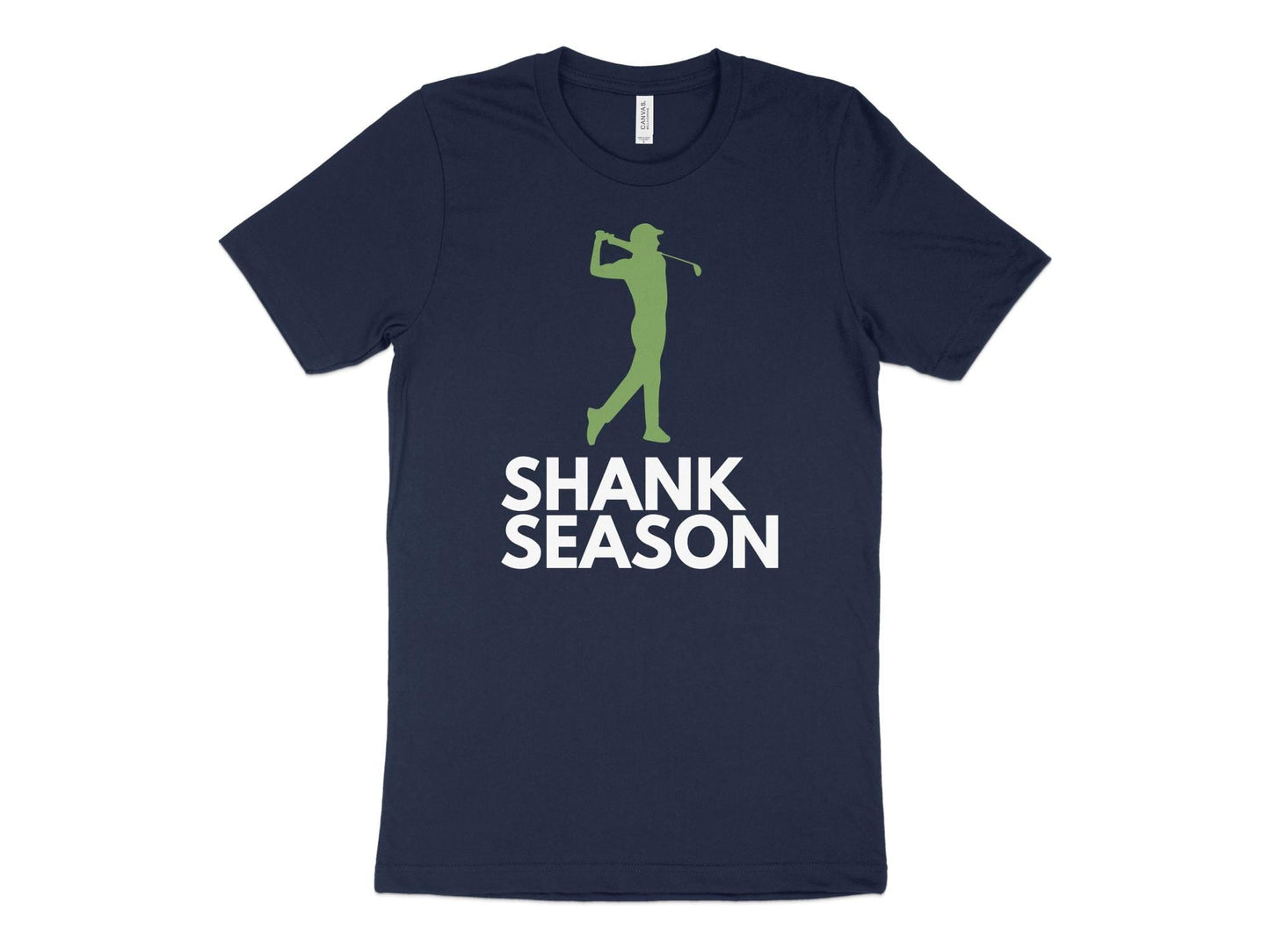 Funny Golfer Gifts TShirt XS / Navy Shank Season Golf T-Shirt