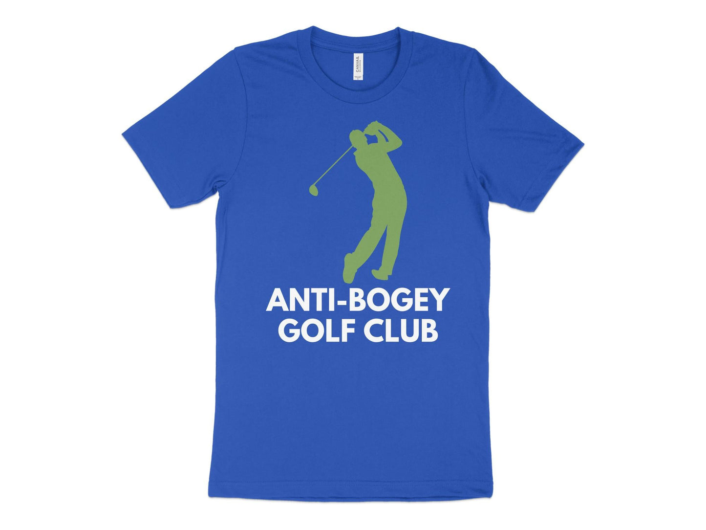 Funny Golfer Gifts TShirt XS / True Royal Anti-Bogey Golf Club Golf T-Shirt