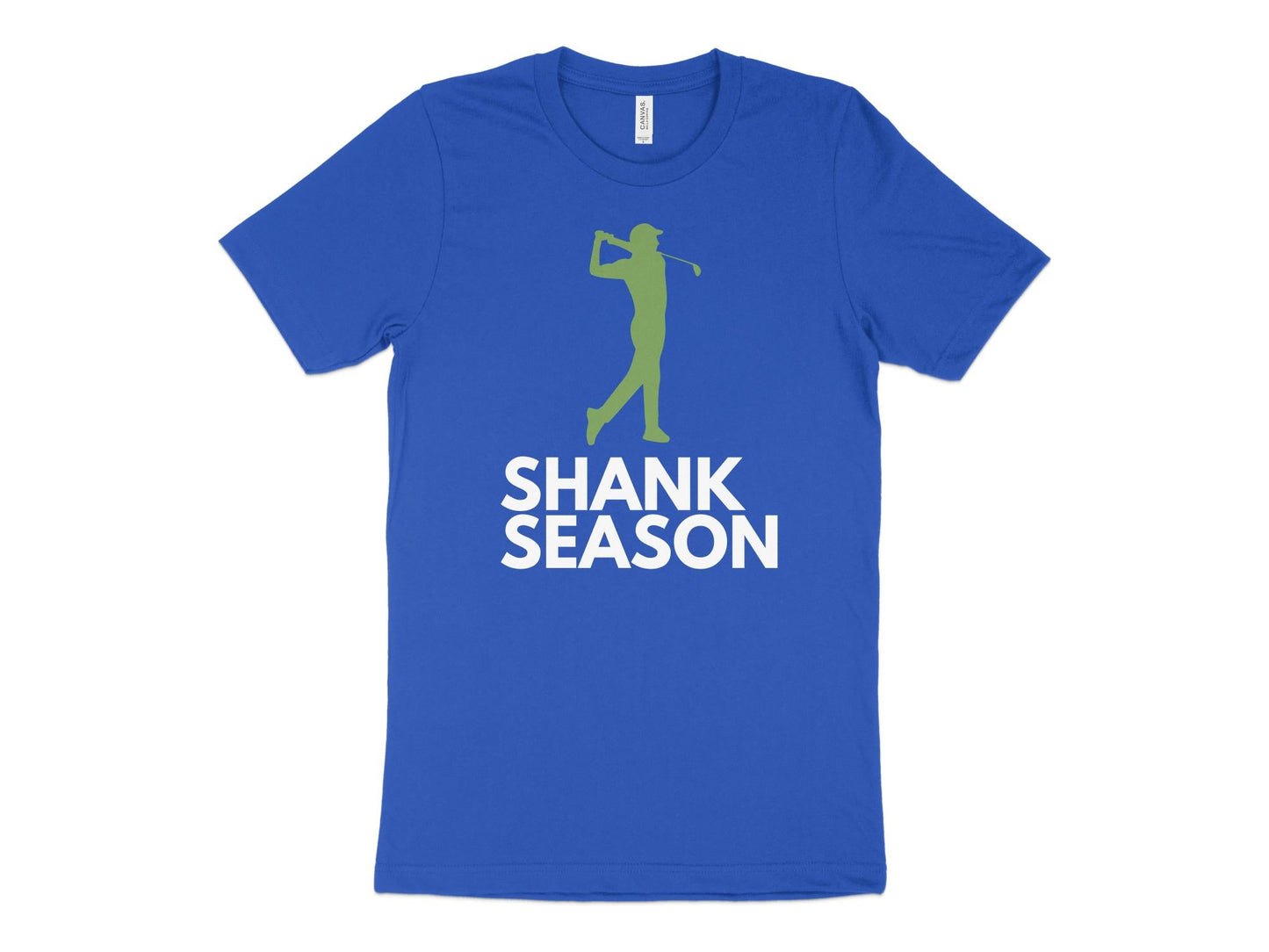 Funny Golfer Gifts TShirt XS / True Royal Shank Season Golf T-Shirt