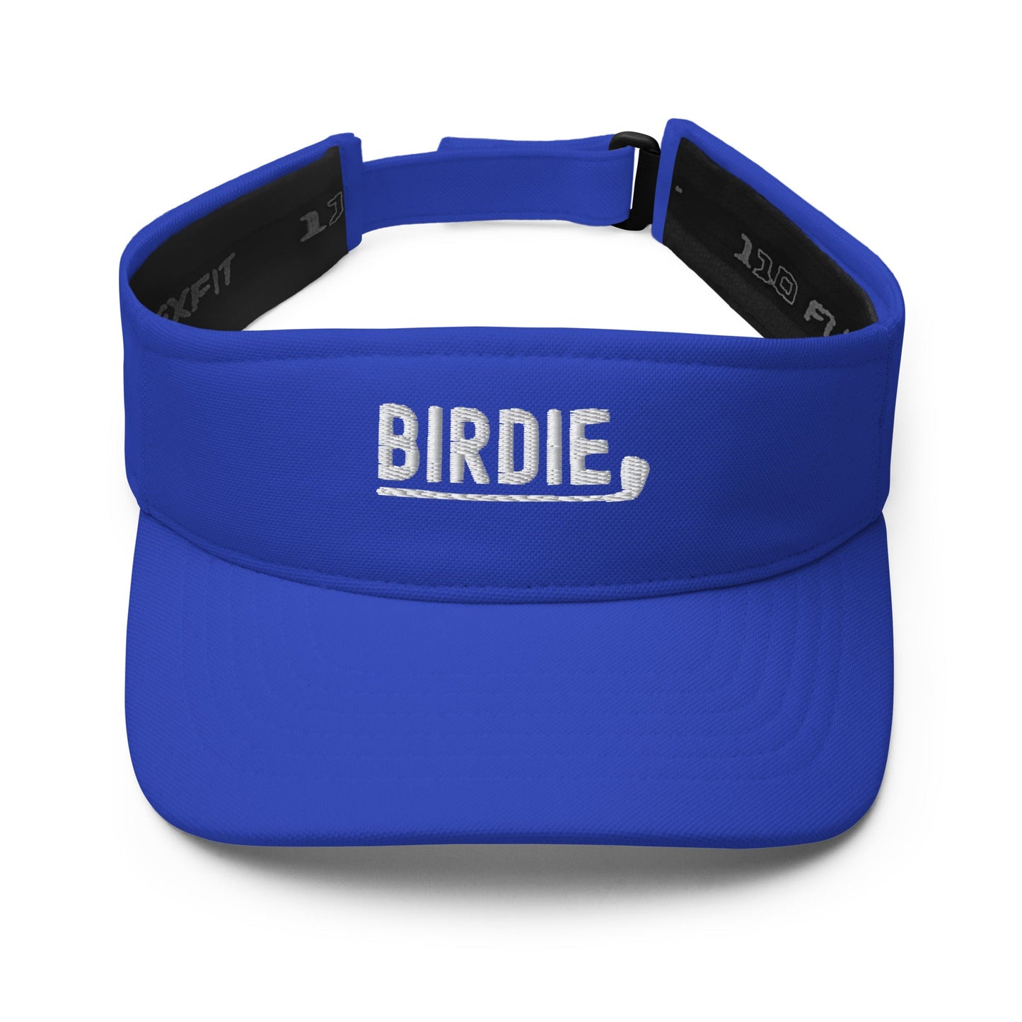 Funny Golfer Gifts Visor Royal Birdie Visor