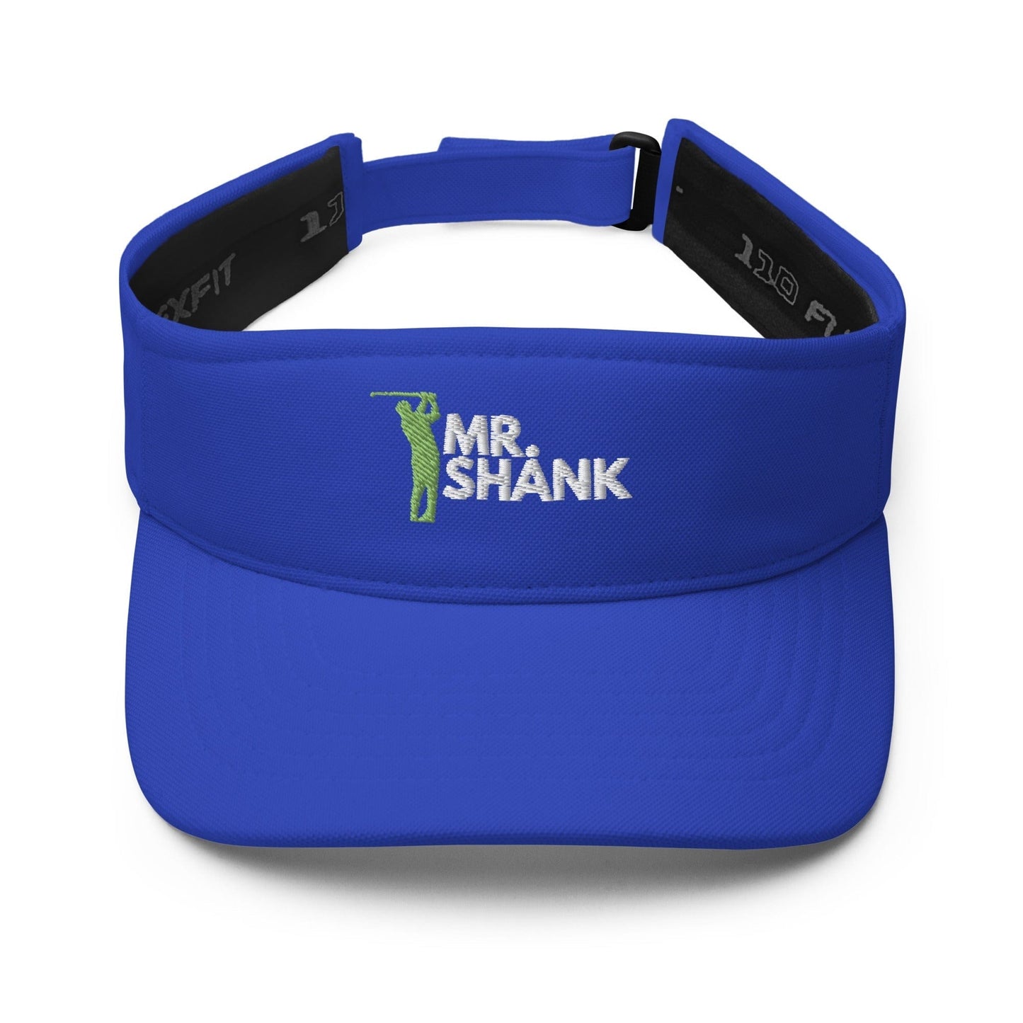 Funny Golfer Gifts Visor Royal Mr. Shank Visor