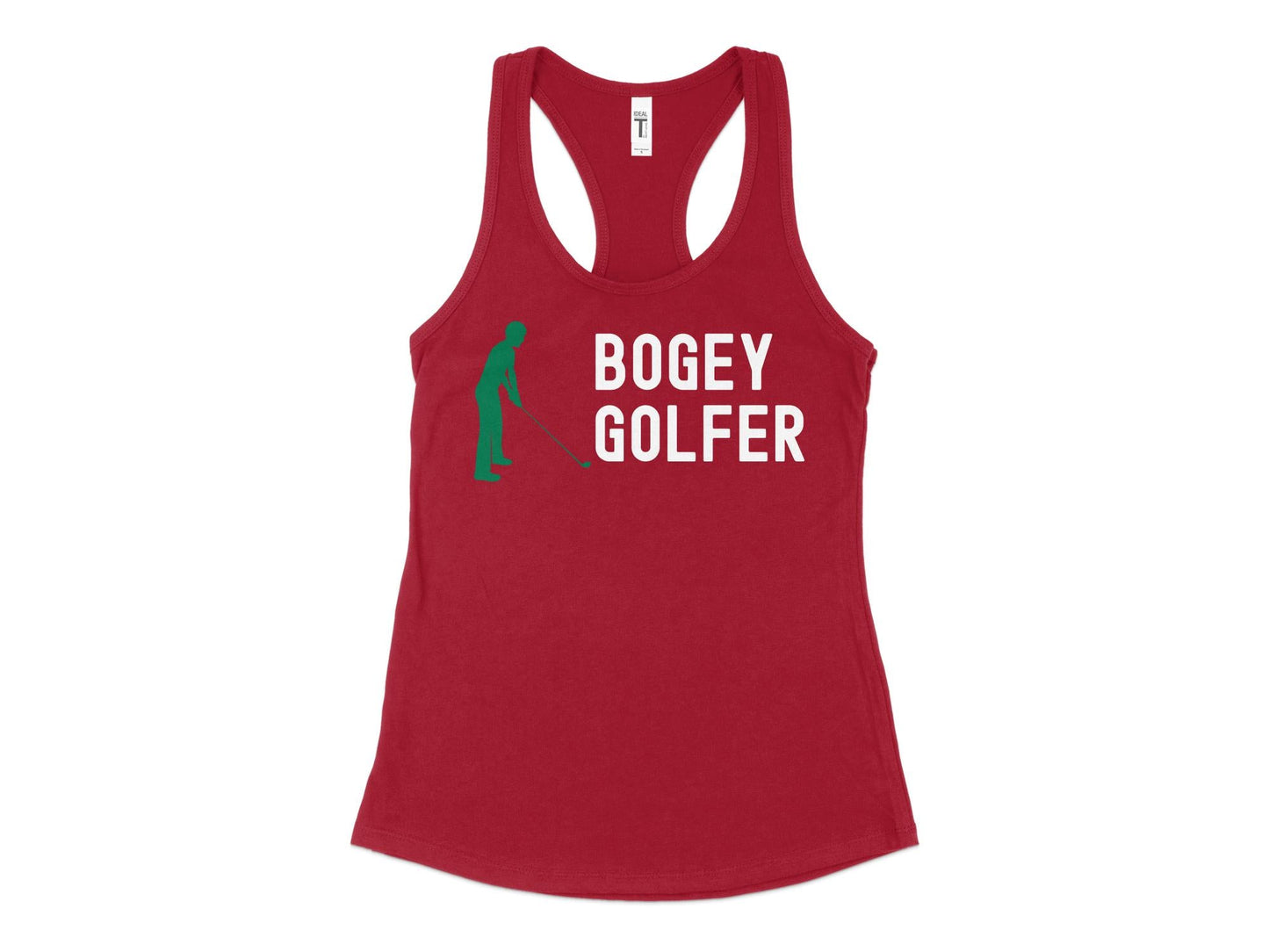 Funny Golfer Gifts Womens Tank Top XS / Cardinal Bogey Golfer Golf Womans Tank Top