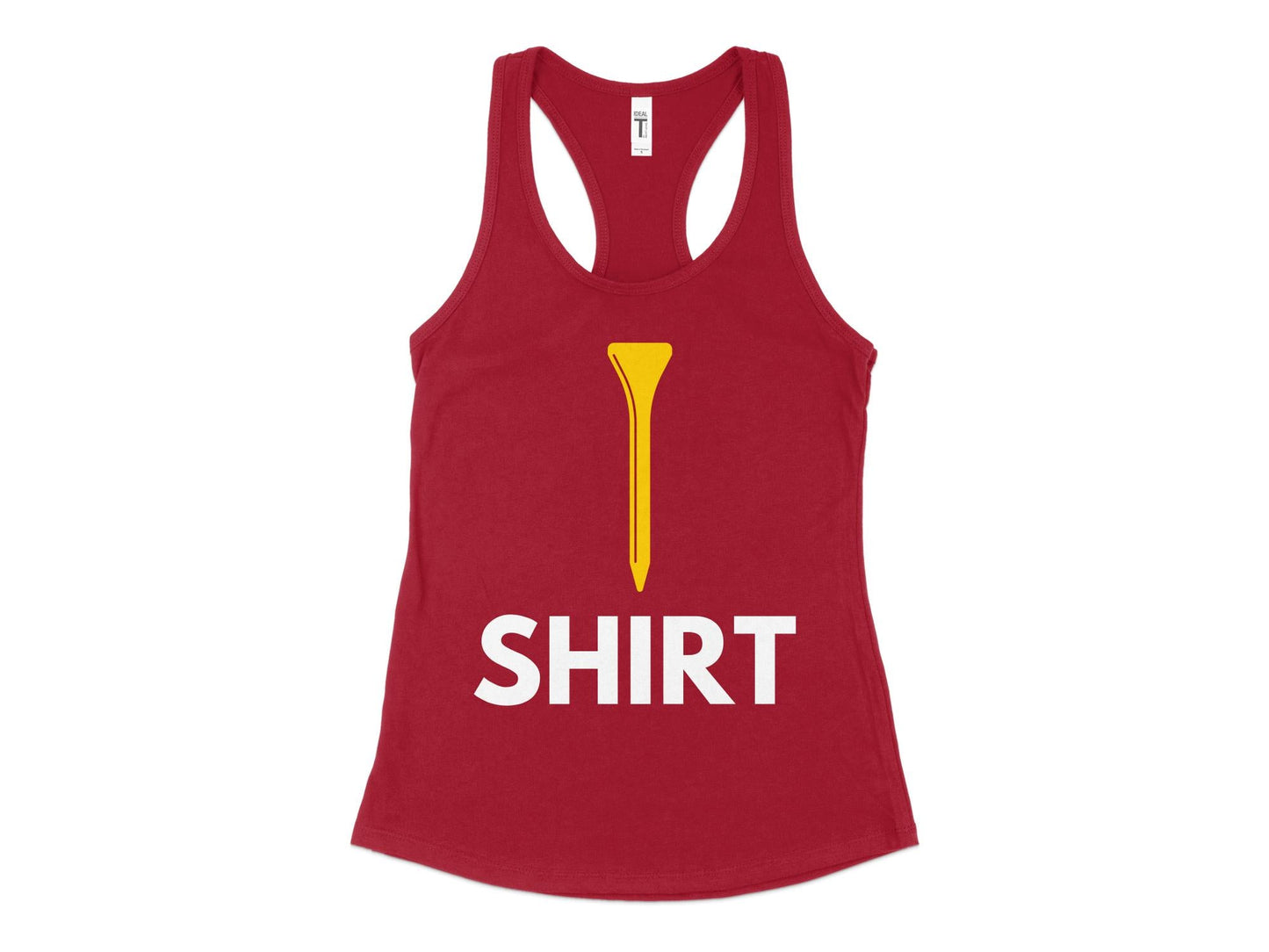 Funny Golfer Gifts Womens Tank Top XS / Cardinal Tee shirt Golf Womans Tank Top