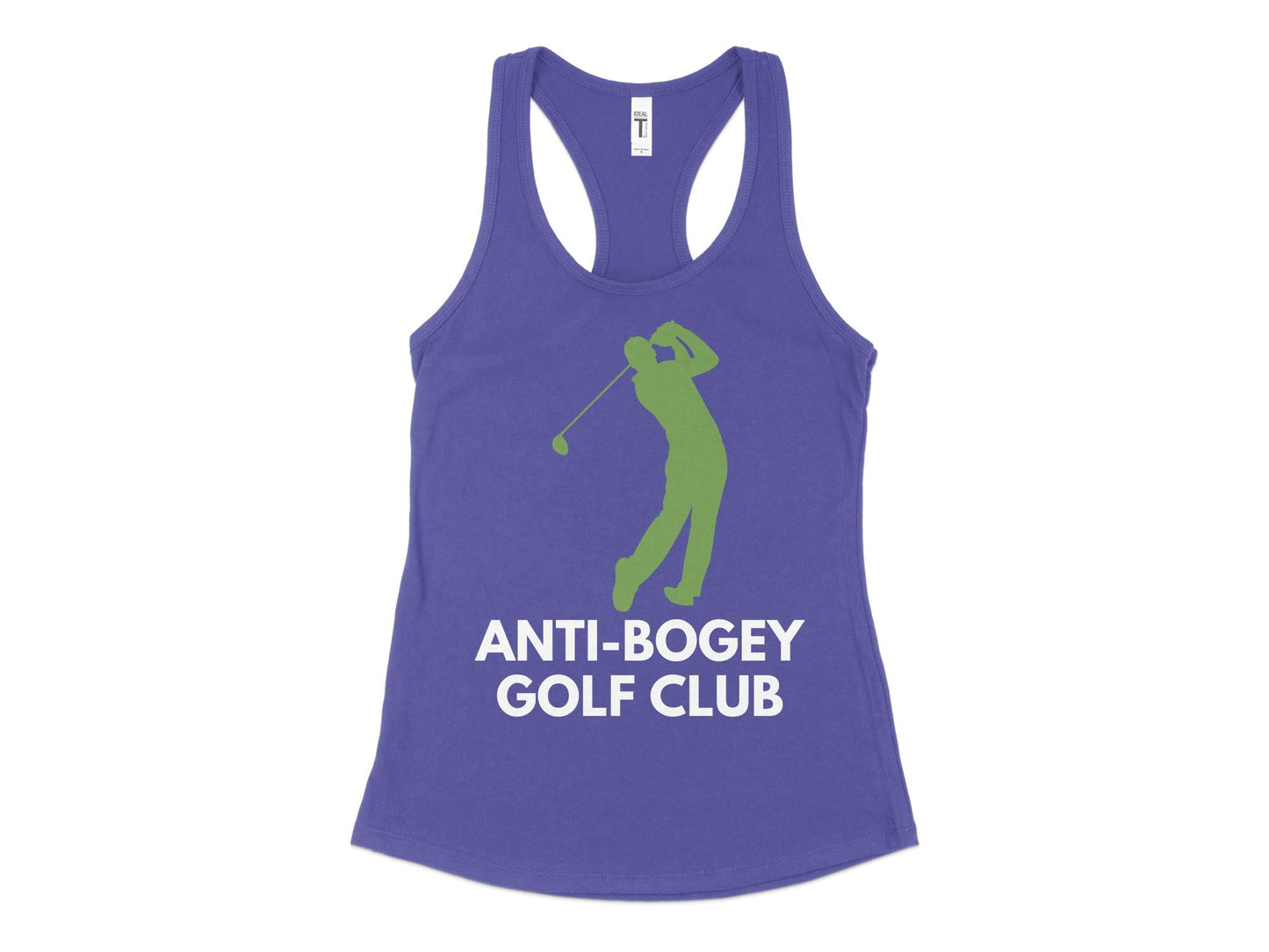 Funny Golfer Gifts Womens Tank Top XS / Purple Rush Anti-Bogey Golf Club Golf Womans Tank Top