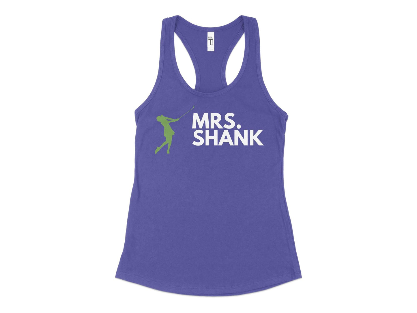 Funny Golfer Gifts Womens Tank Top XS / Purple Rush Mrs Shank Golf Womans Tank Top