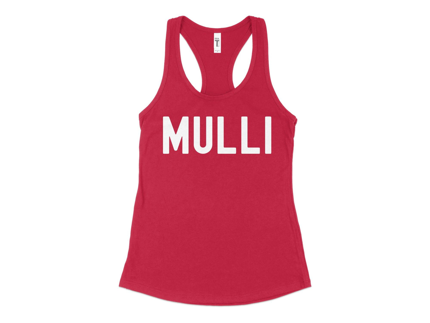 Funny Golfer Gifts Womens Tank Top XS / Red Mulli Golf Womans Tank Top