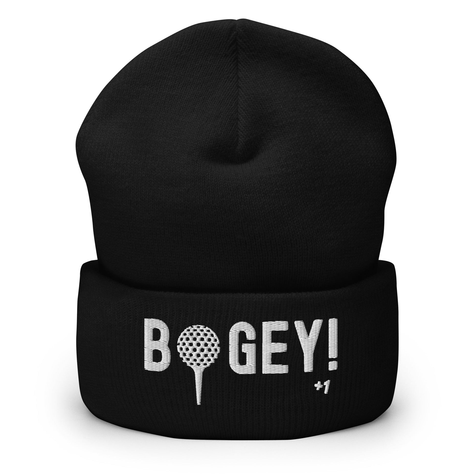 Funny Golfer Gifts  Beanie Black Bogey Hat Beanie