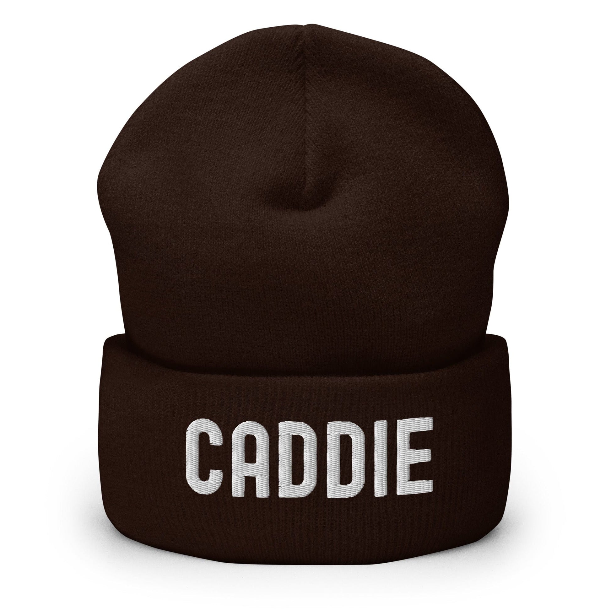 Funny Golfer Gifts  Beanie Brown Caddie Beanie