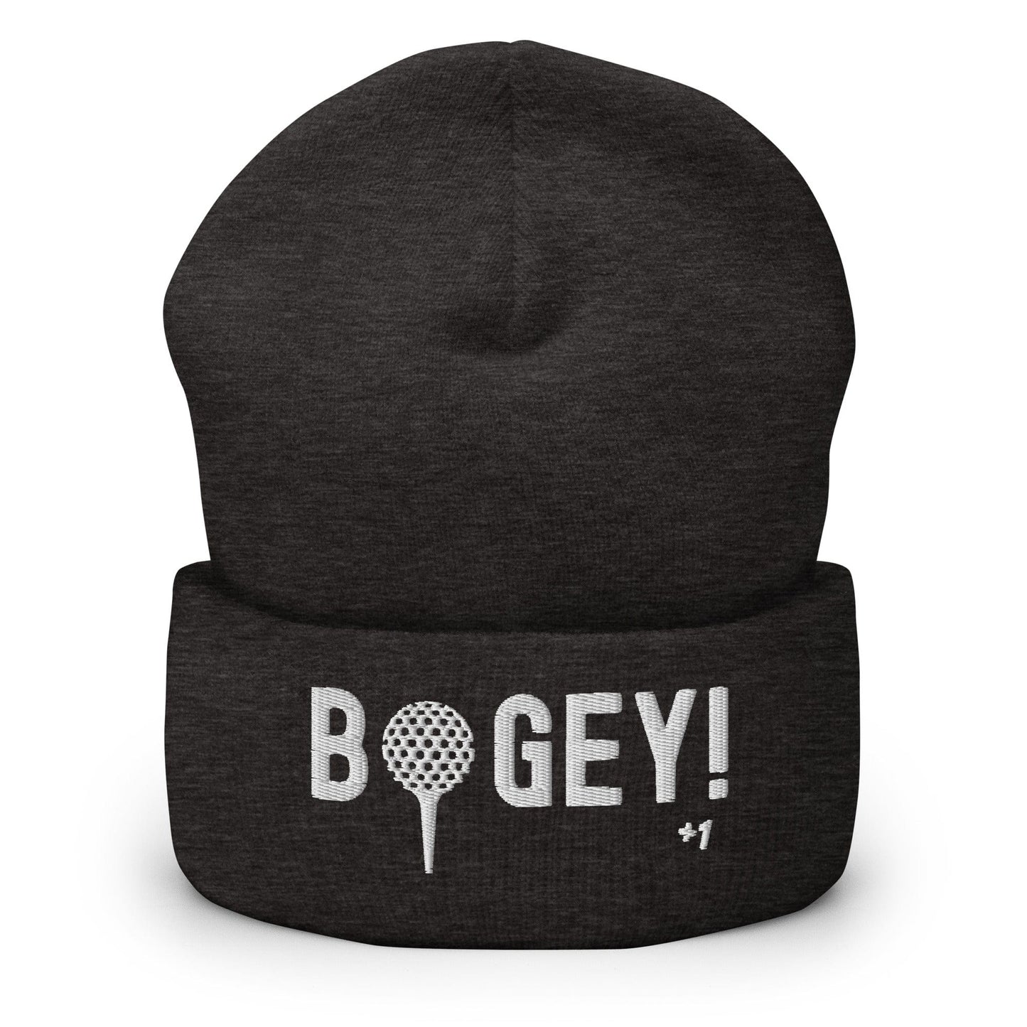 Funny Golfer Gifts  Beanie Dark Grey Bogey Hat Beanie