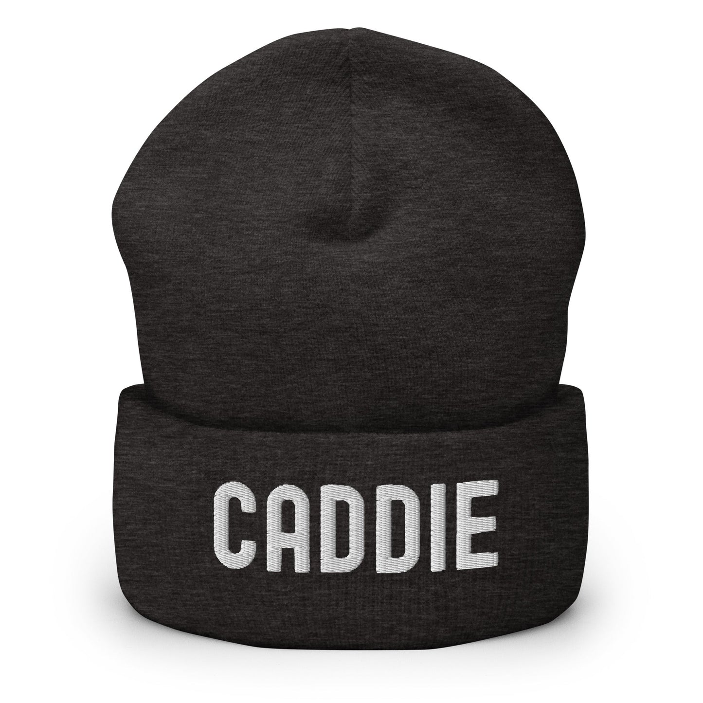 Funny Golfer Gifts  Beanie Dark Grey Caddie Beanie