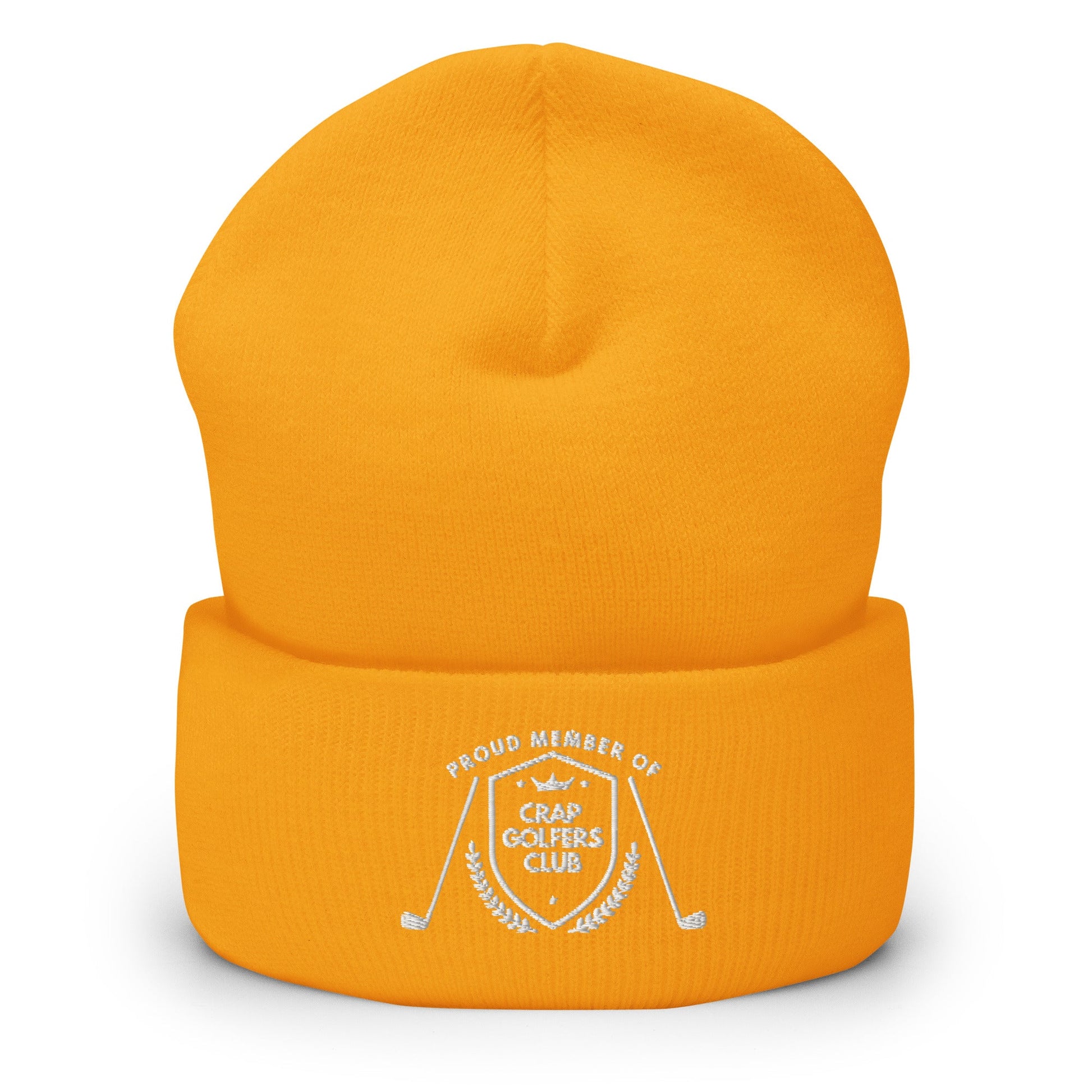 Funny Golfer Gifts  Beanie Gold Crap Golfers Club Beanie