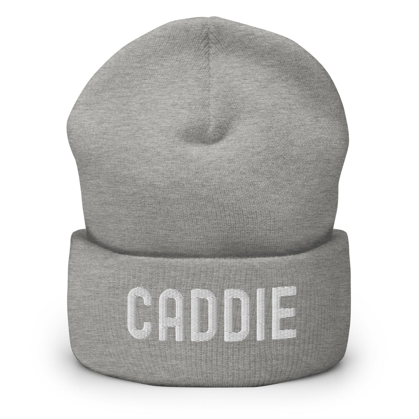 Funny Golfer Gifts  Beanie Heather Grey Caddie Beanie