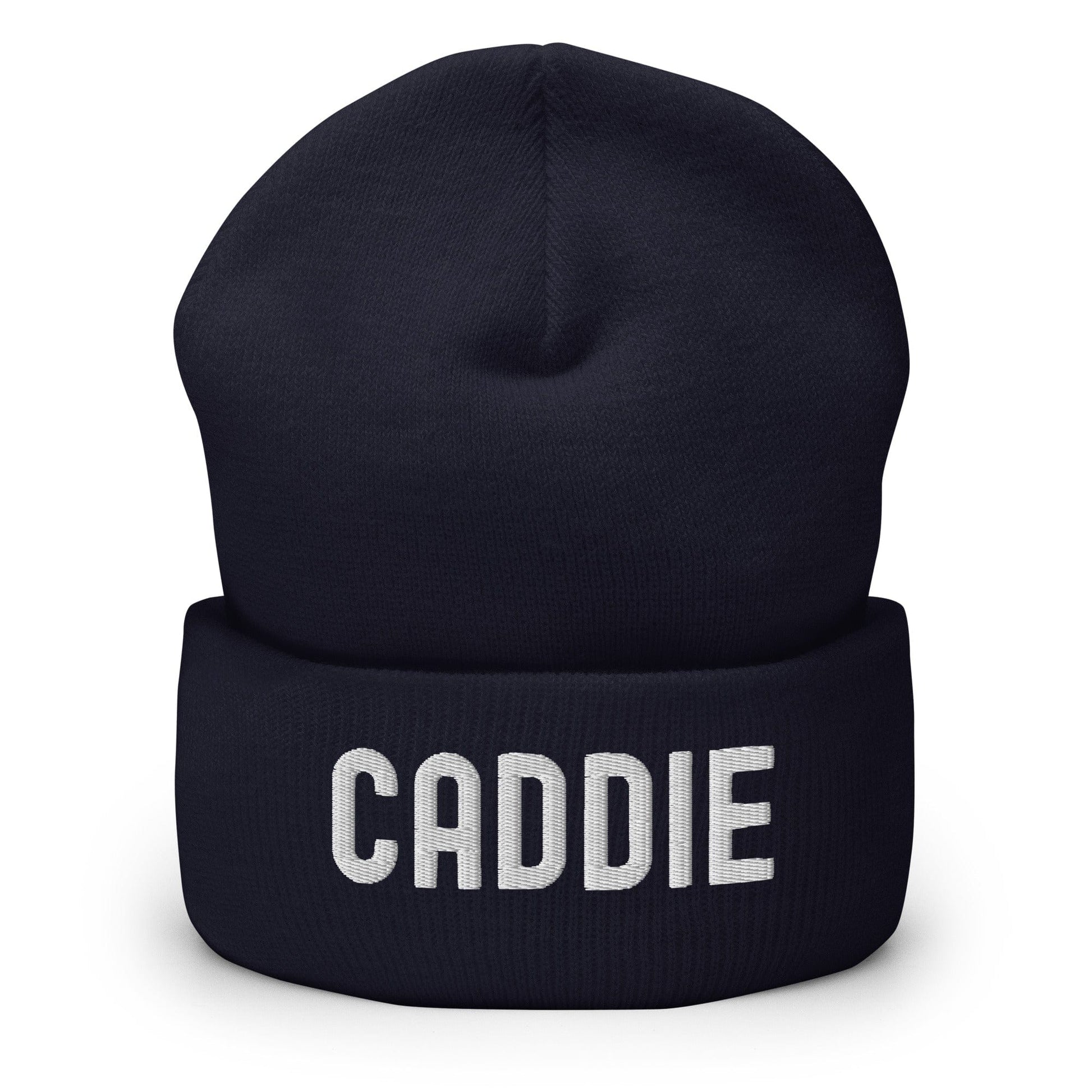 Funny Golfer Gifts  Beanie Navy Caddie Beanie