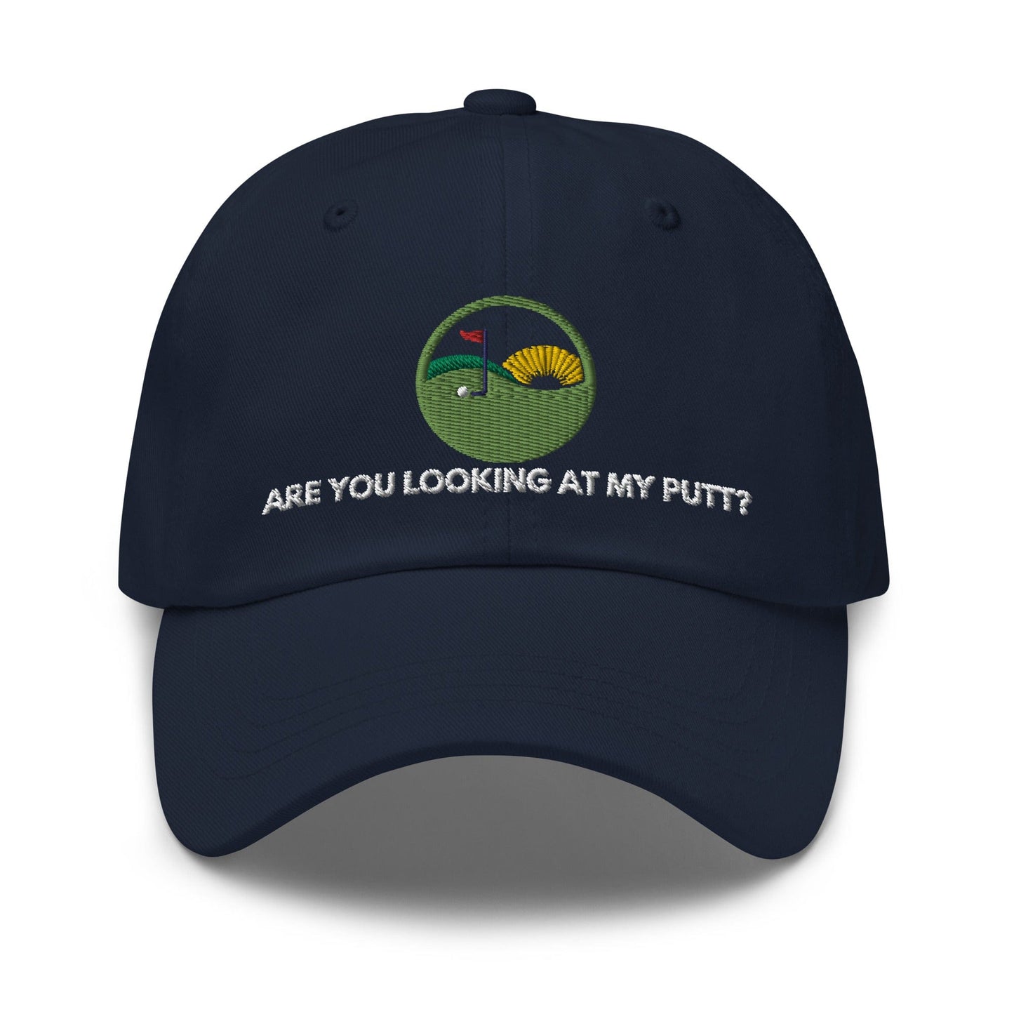 Funny Golfer Gifts  Dad Cap Are you looking at my putt Dad Cap