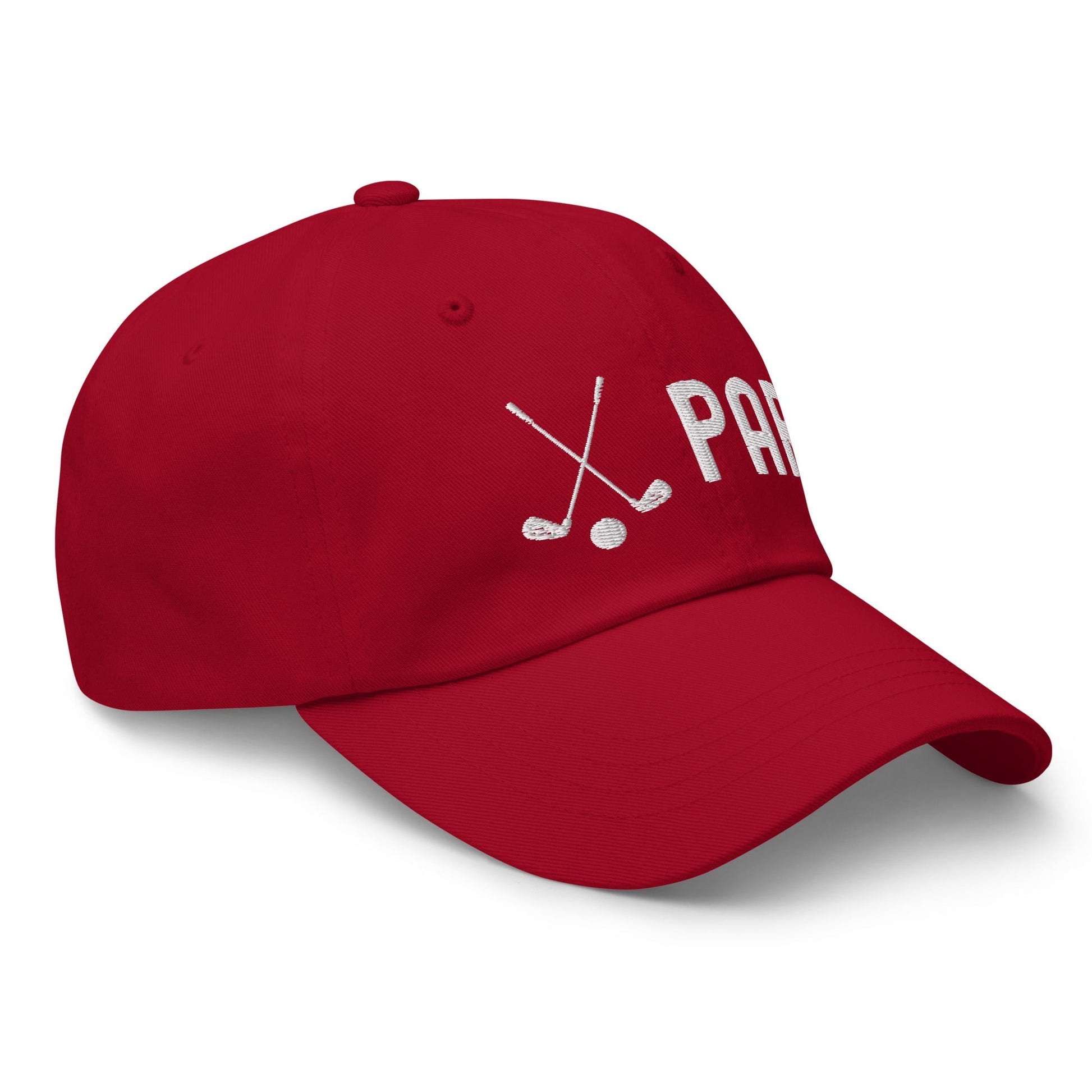 Funny Golfer Gifts  Dad Cap Cranberry Par Golf Club Golfball Hat Cap