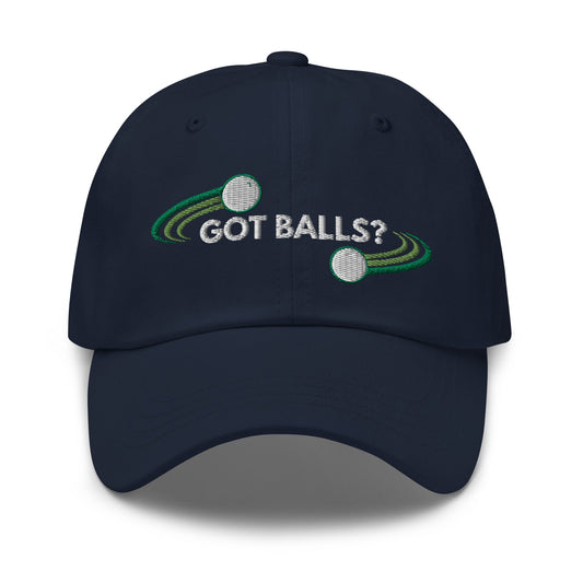 Funny Golfer Gifts  Dad Cap Got Balls Cap