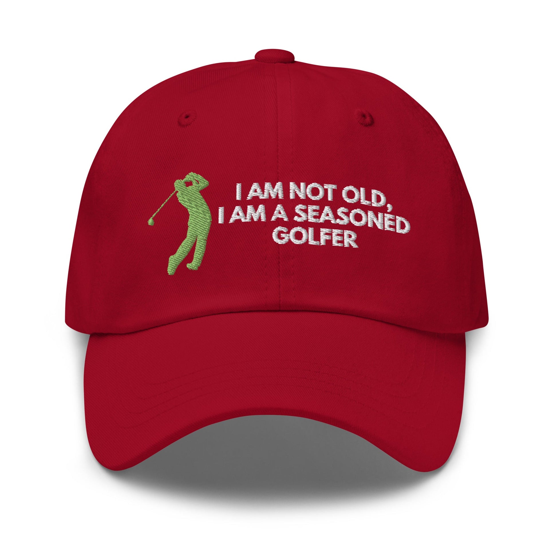 Funny Golfer Gifts  Dad Cap Im Not Old I Am A Seasoned Golfer Hat Cap